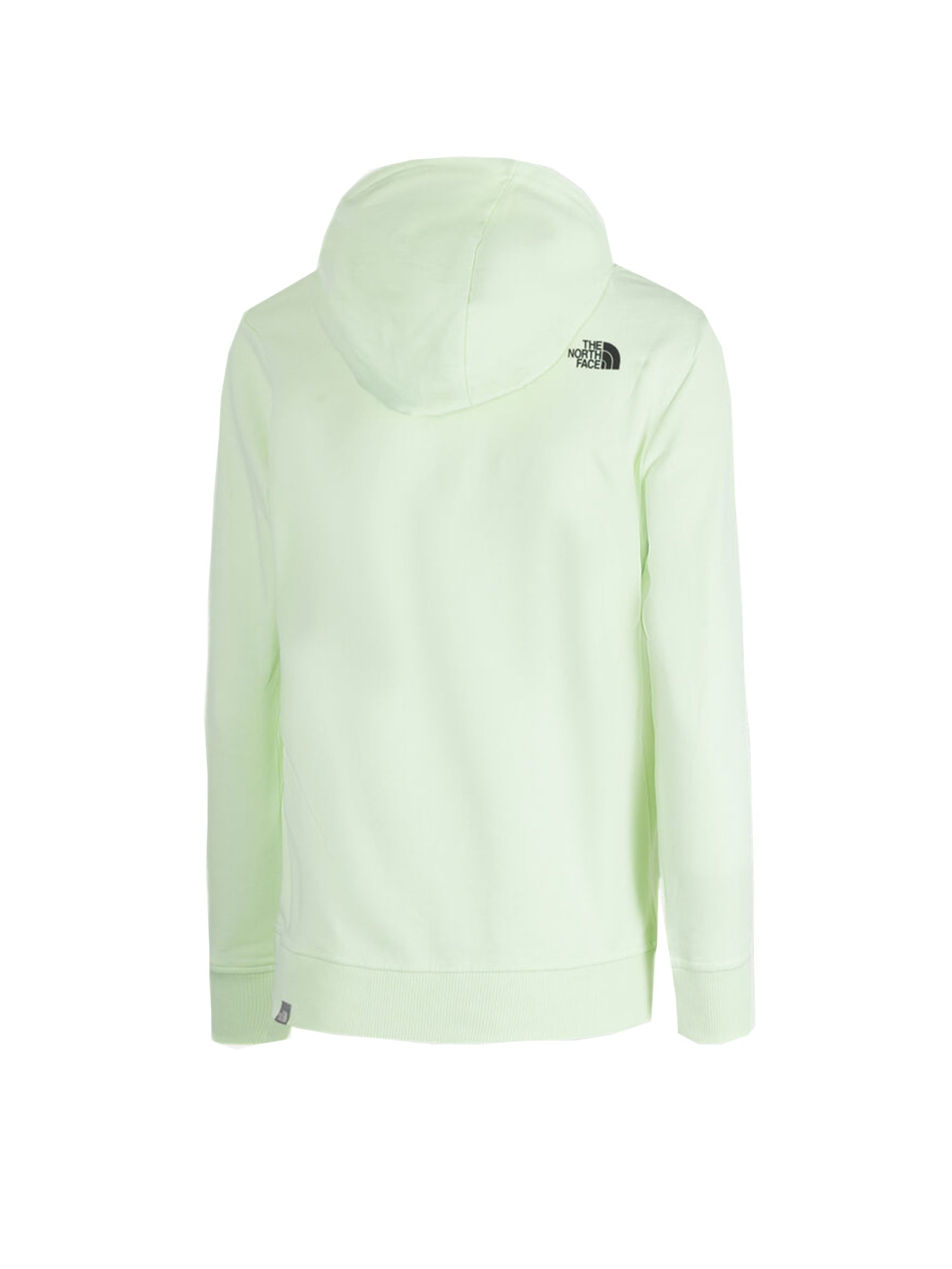 THE NORTH FACE FELPA CON CAPPUCCIO NEW LOGO VERDE LIME