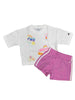 champion-completo-t-shirt-pantaloncino-bianco-fucsia