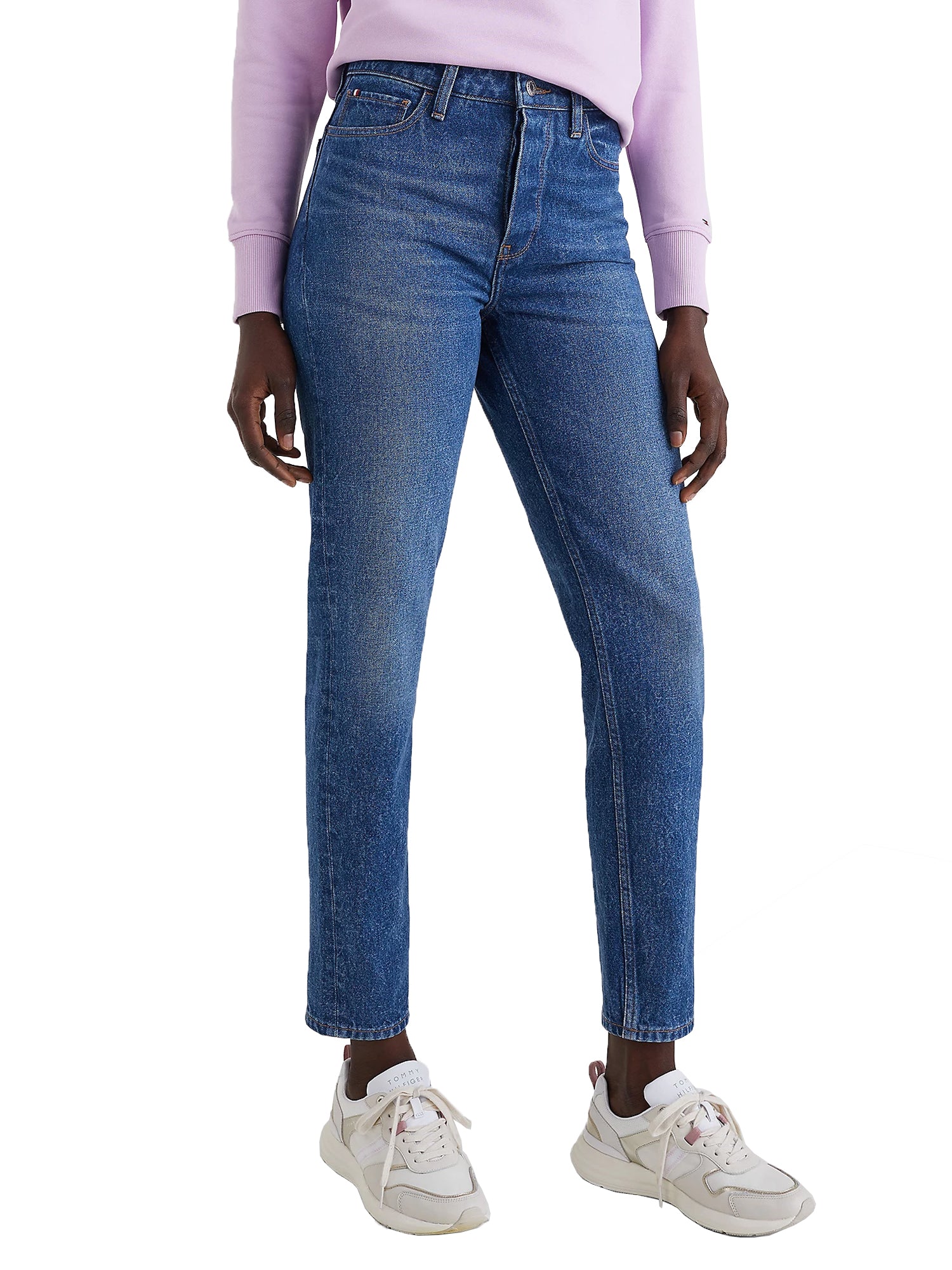 TOMMY HILFIGER JEANS MOM FIT IN DENIM BLU