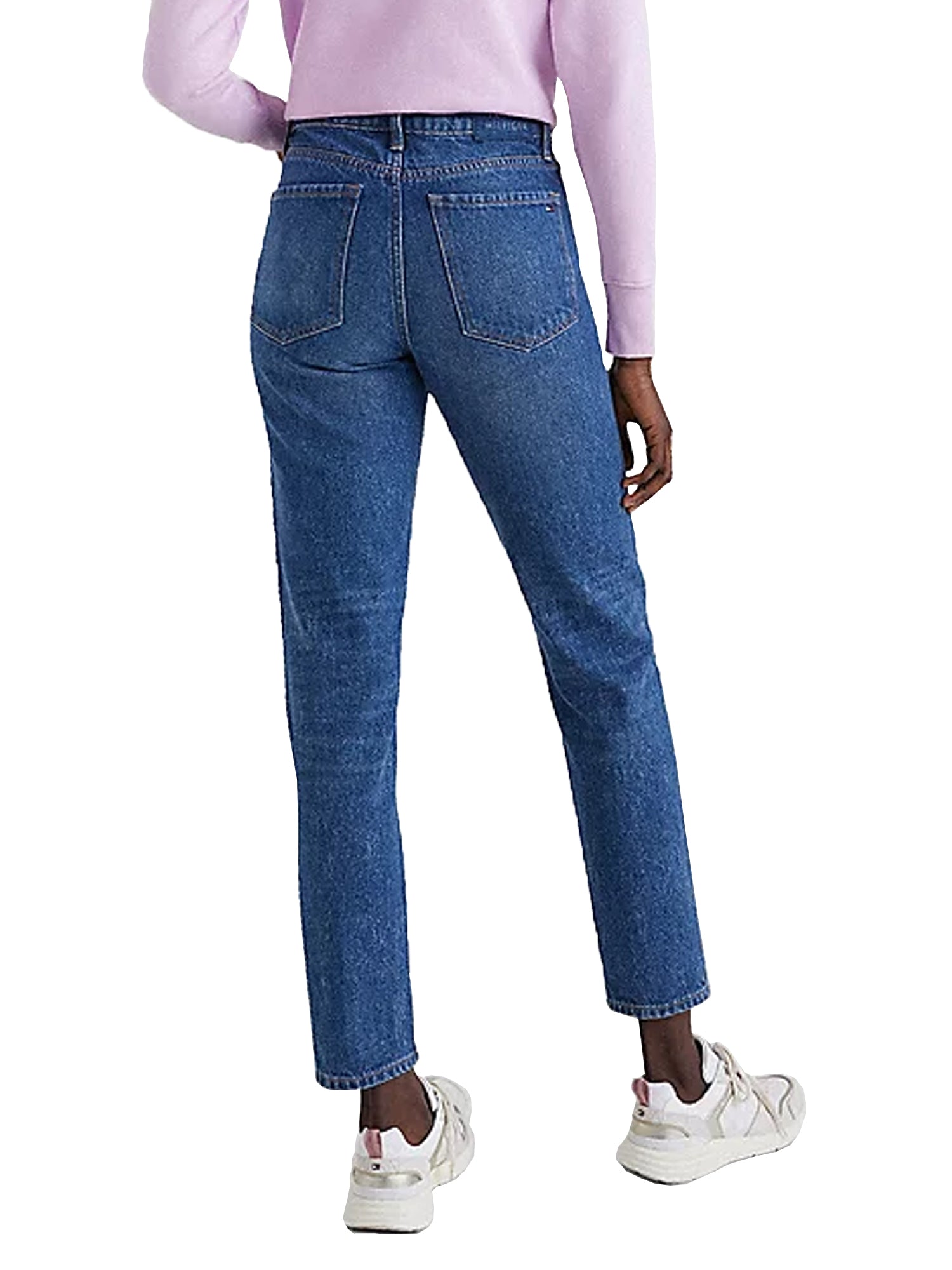 TOMMY HILFIGER JEANS MOM FIT IN DENIM BLU