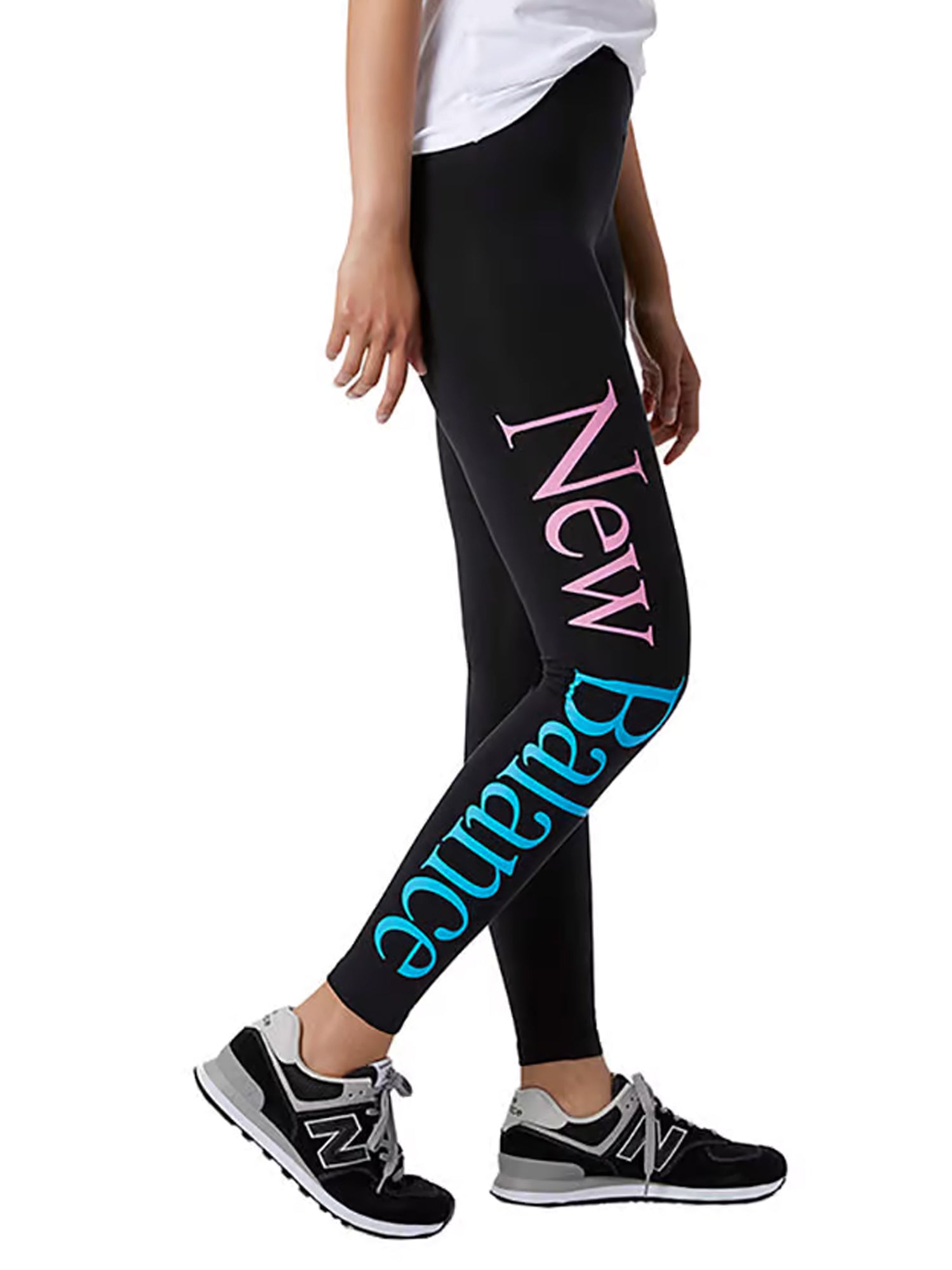 NEW BALANCE LEGGINGS ESSENTIALS CELEBRATE NERO