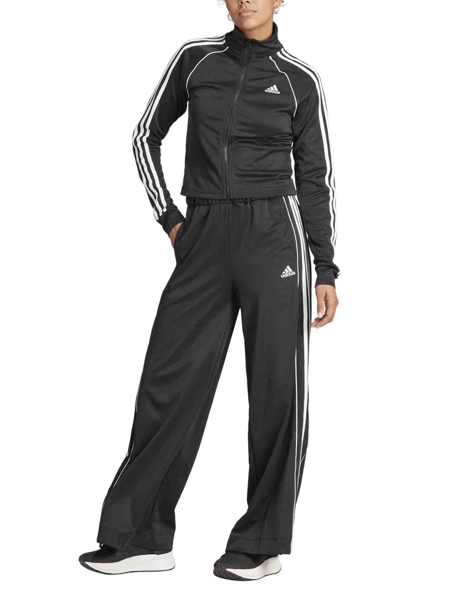 ADIDAS TEAMSPORT TUTA DONNA NERO