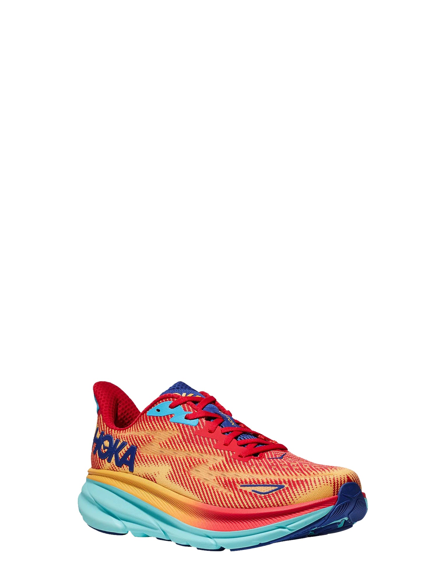 HOKA ONE ONE SCARPE DA RUNNING CLIFTON 9 ROSSO