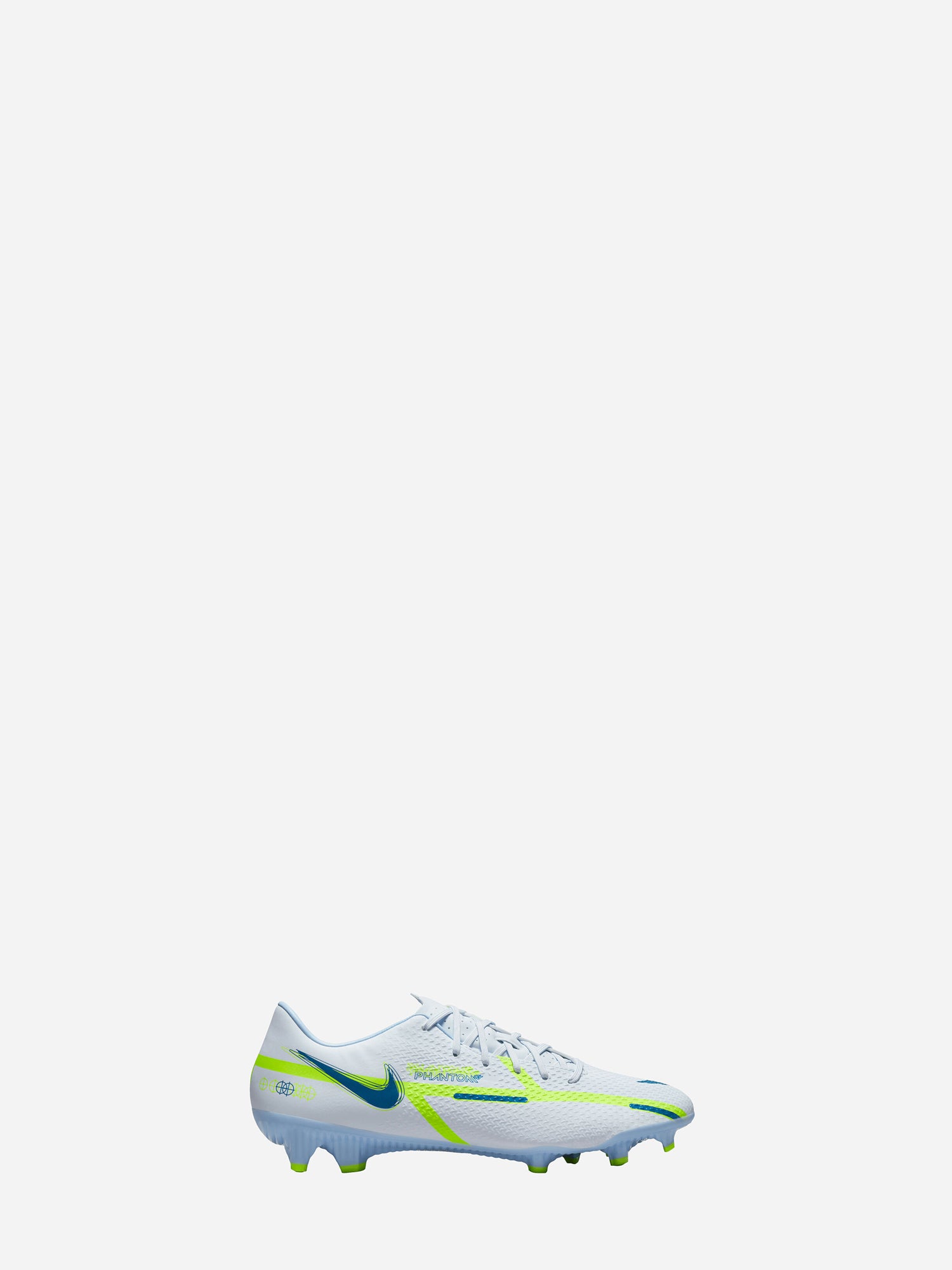 NIKE PHANTOM GT2 ACADEMY MG BIANCO-BLU-VERDE ACIDO