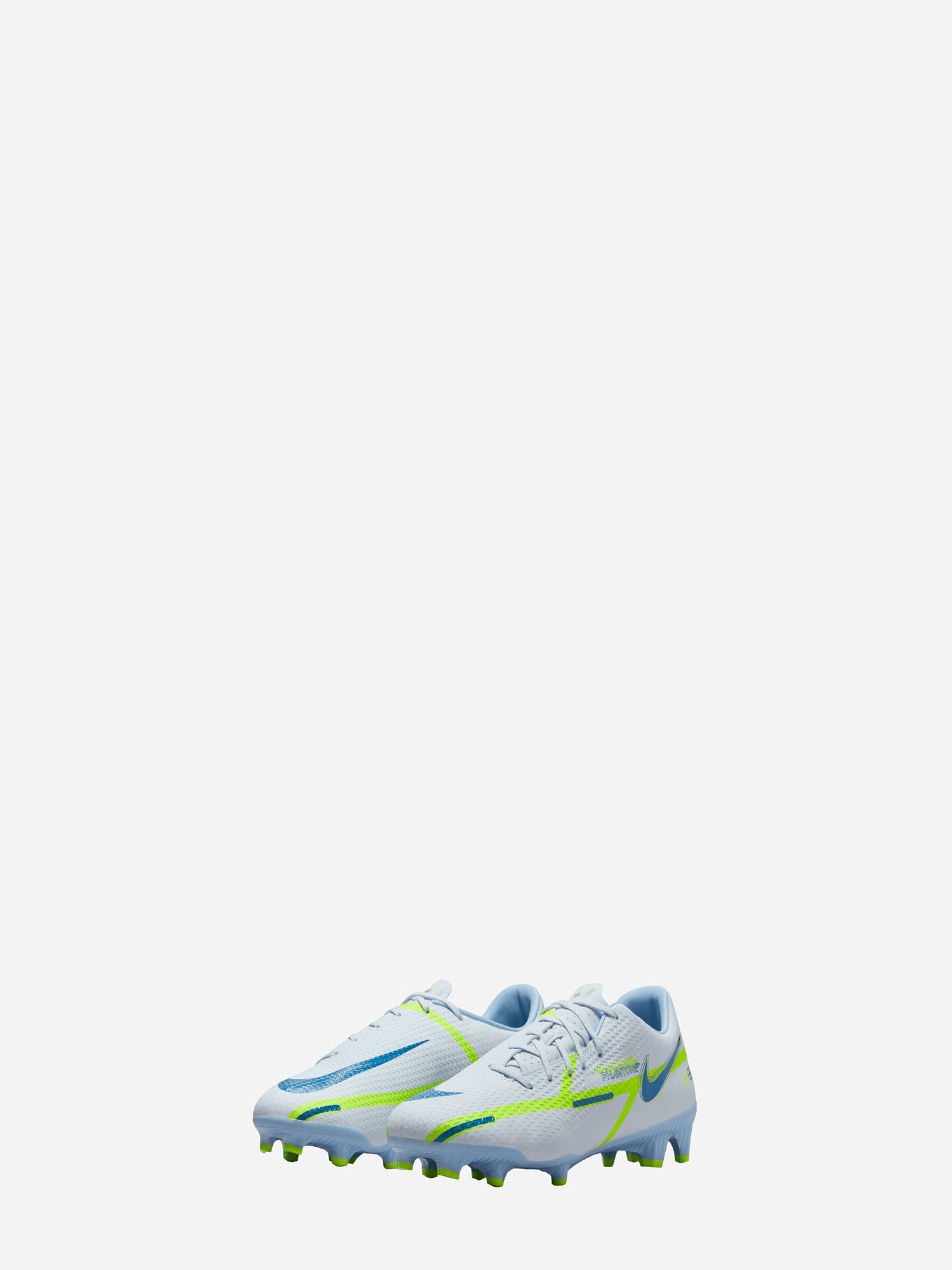 NIKE PHANTOM GT2 ACADEMY MG BIANCO-BLU-VERDE ACIDO