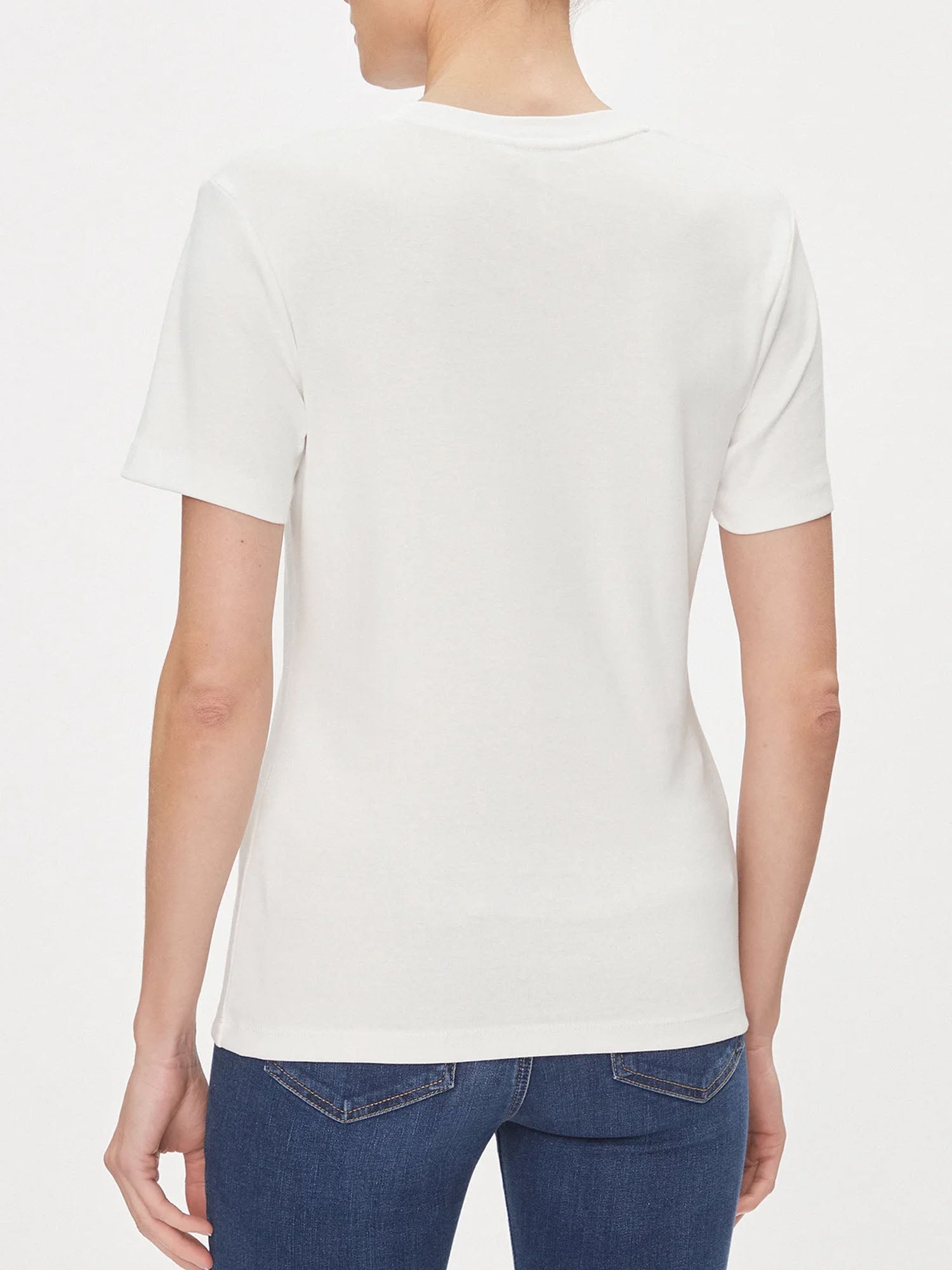 TOMMY HILFIGER T-SHIRT SLIM CODY BIANCO