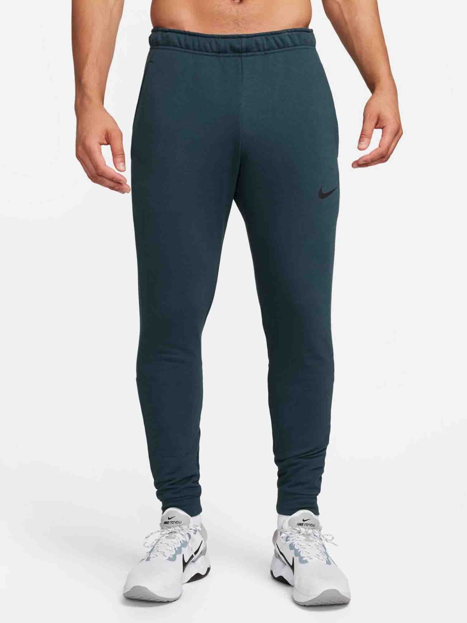 NIKE JOGGING DRI-FIT PANTALONE SPORTIVO VERDONE