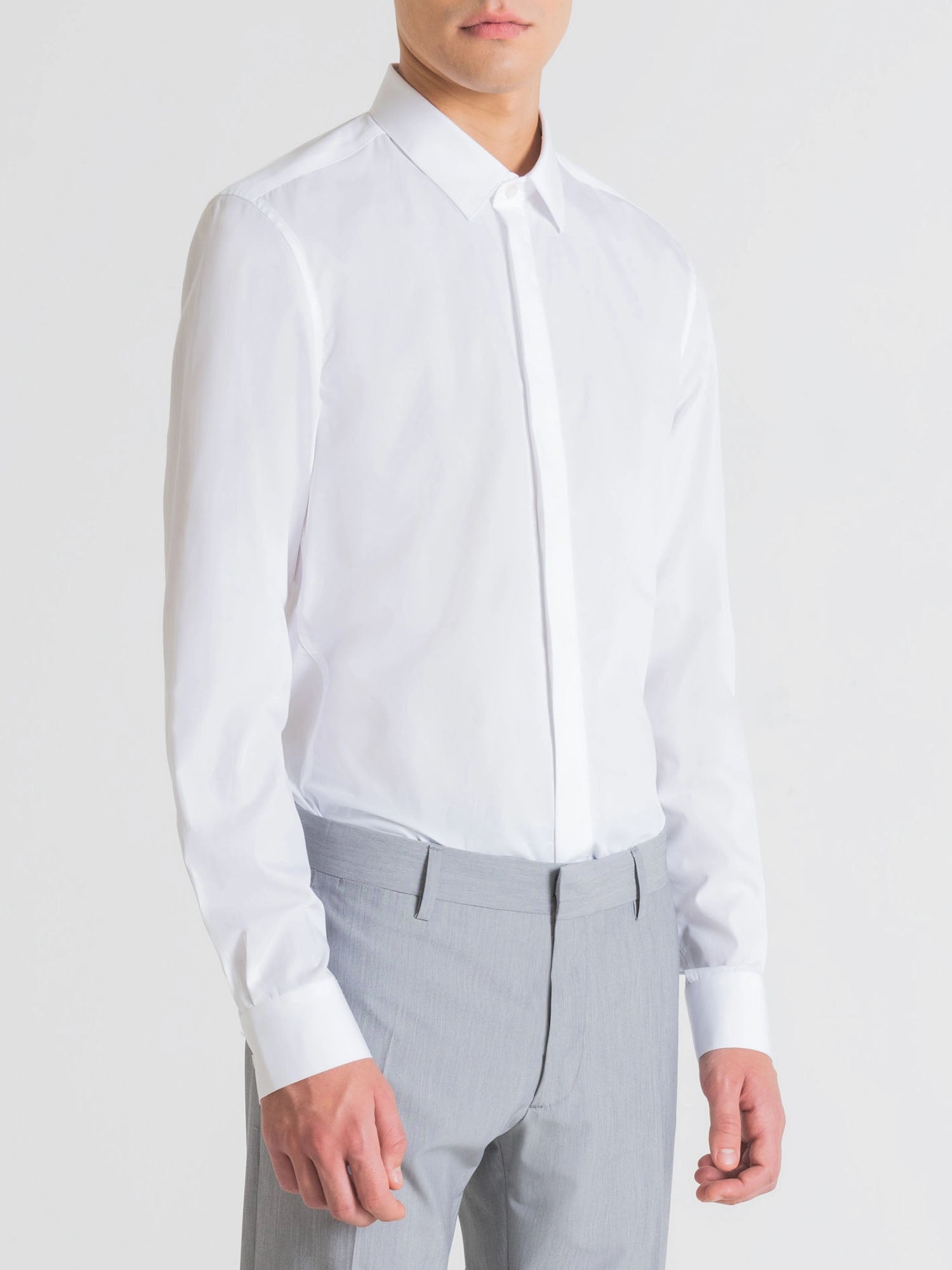 ANTONY MORATO CAMICIA LONDON SLIM FIT BIANCO