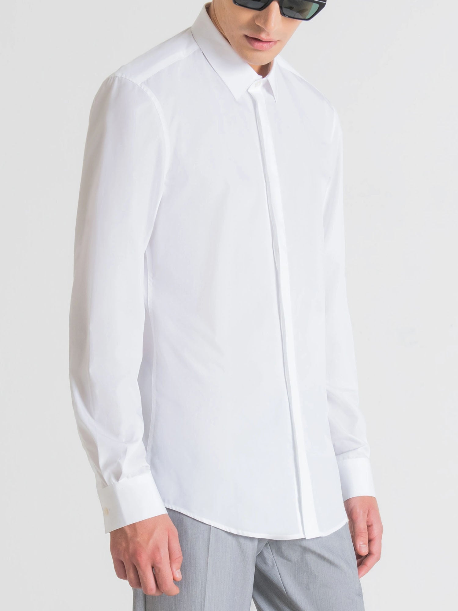 ANTONY MORATO CAMICIA LONDON SLIM FIT BIANCO