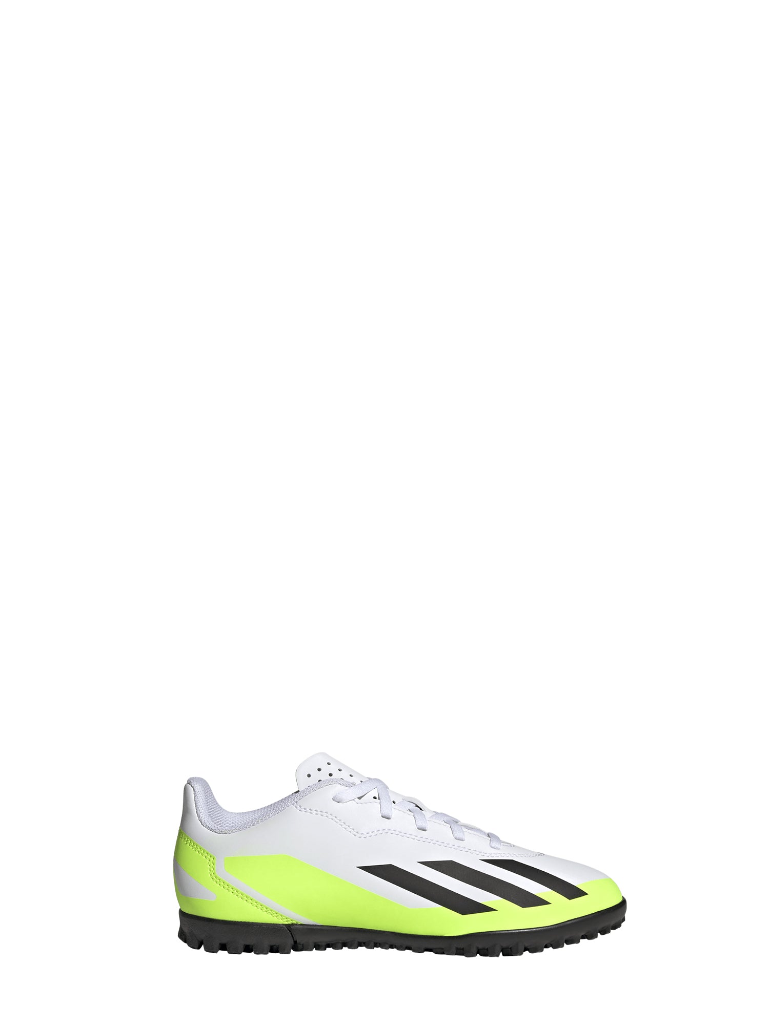 ADIDAS SCARPE CALCETTO X CRAZYFAST.4 TURF JR BIANCO