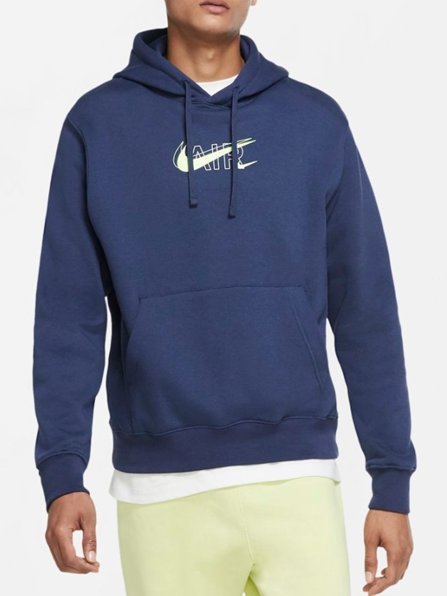 NIKE SPORTSWEAR FELPA CON CAPPUCCIO BLU