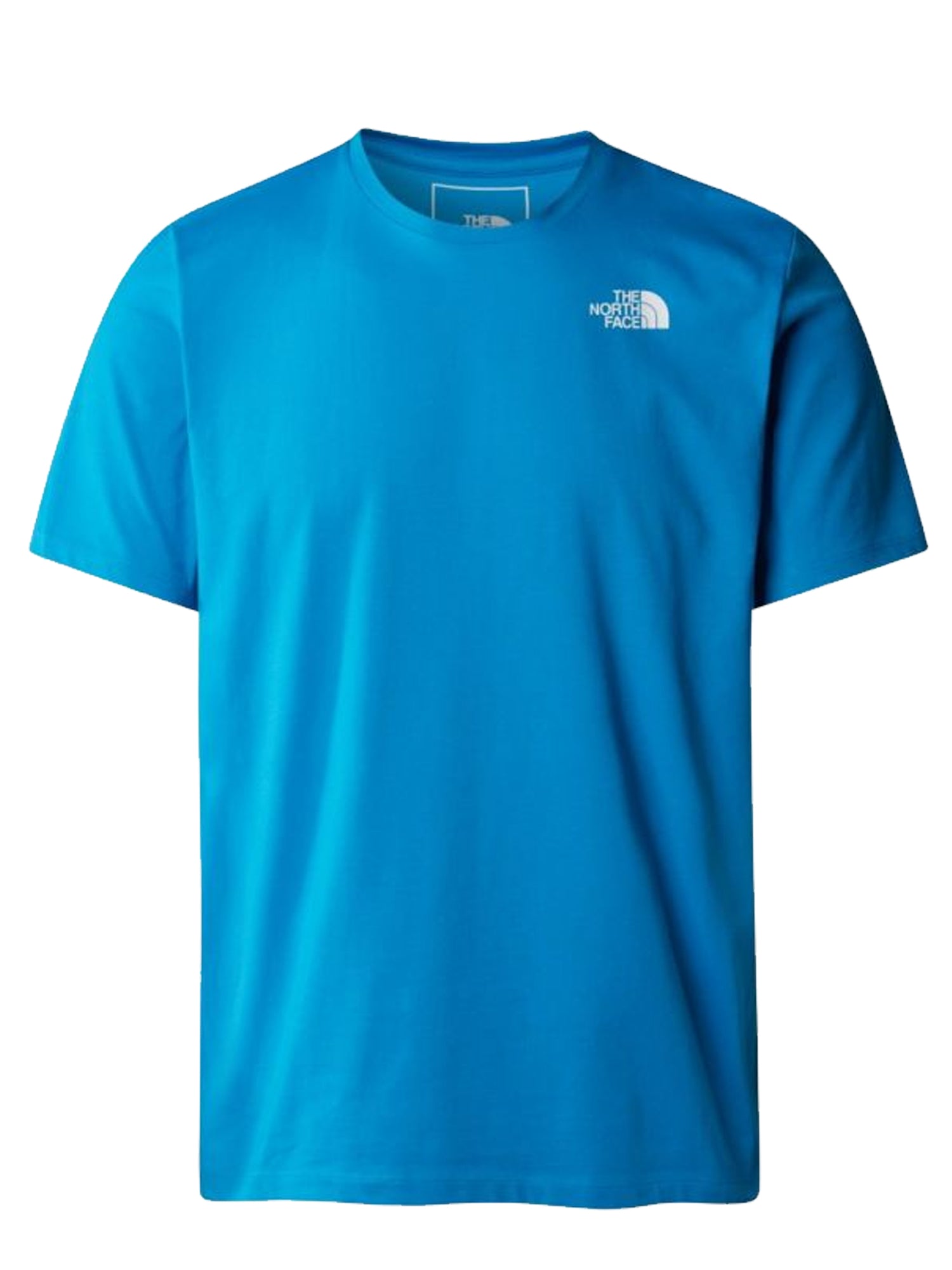 THE NORTH FACE T-SHIRT FOUNDATION TRACKS GRAPHIC BLU