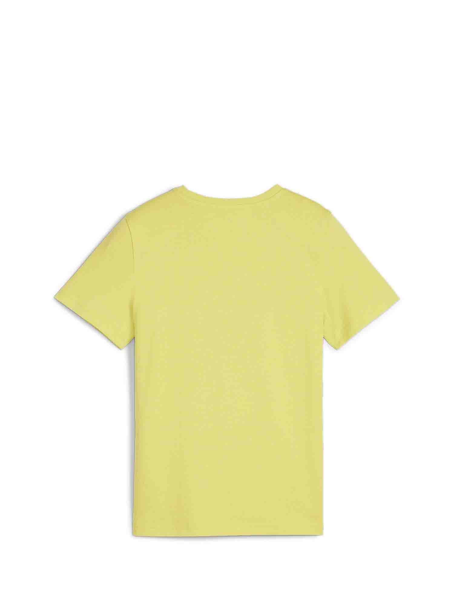 PUMA GRAPHICS CAT T-SHIRT RAGAZZO GIALLO