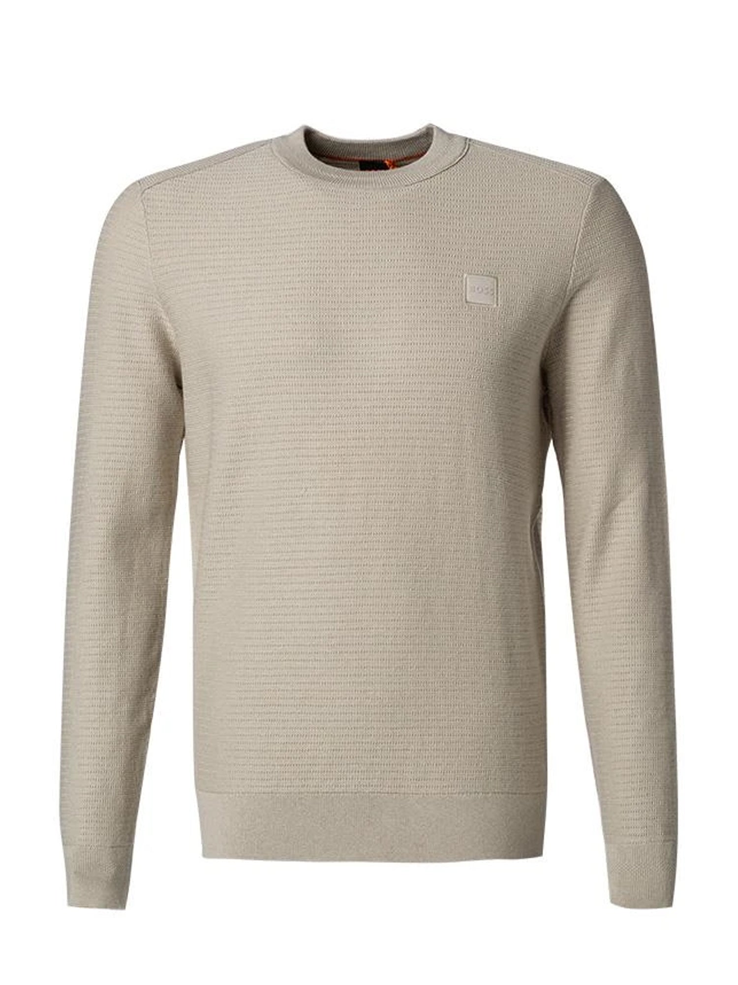 HUGO BOSS MAGLIONE GIROCOLLO BEIGE