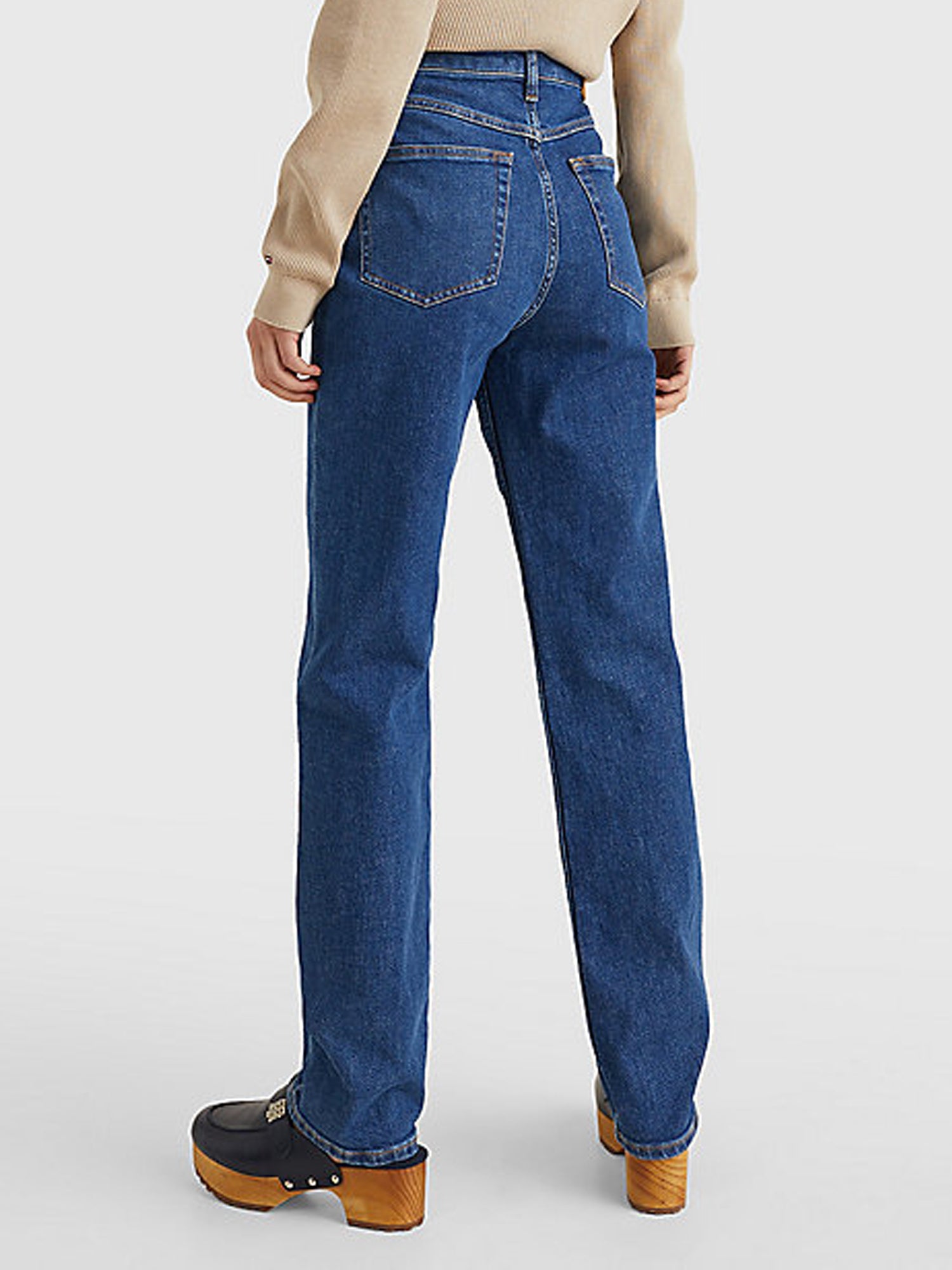 TOMMY HILFIGER JEANS STRAIGHT IN DENIM BLU