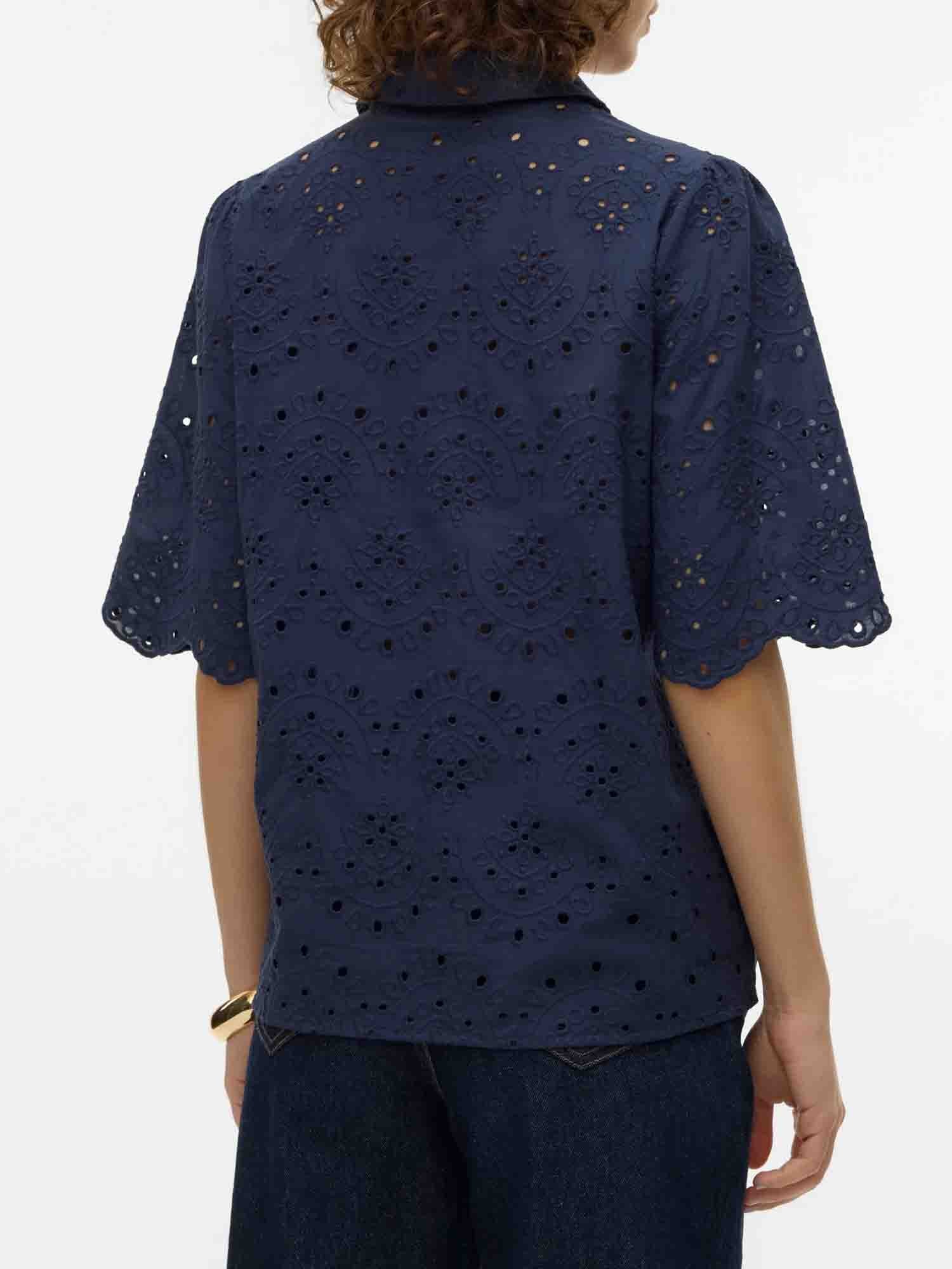 VERO MODA HAY CAMICIA NAVY