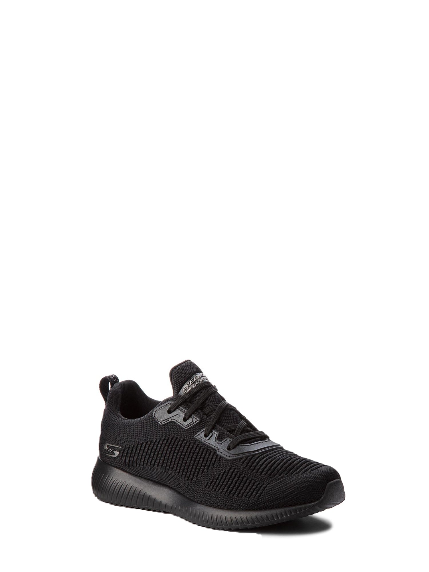 SKECHERS BOBS SPORT SQUAD - TOUGH TALK SNEAKERS NERO