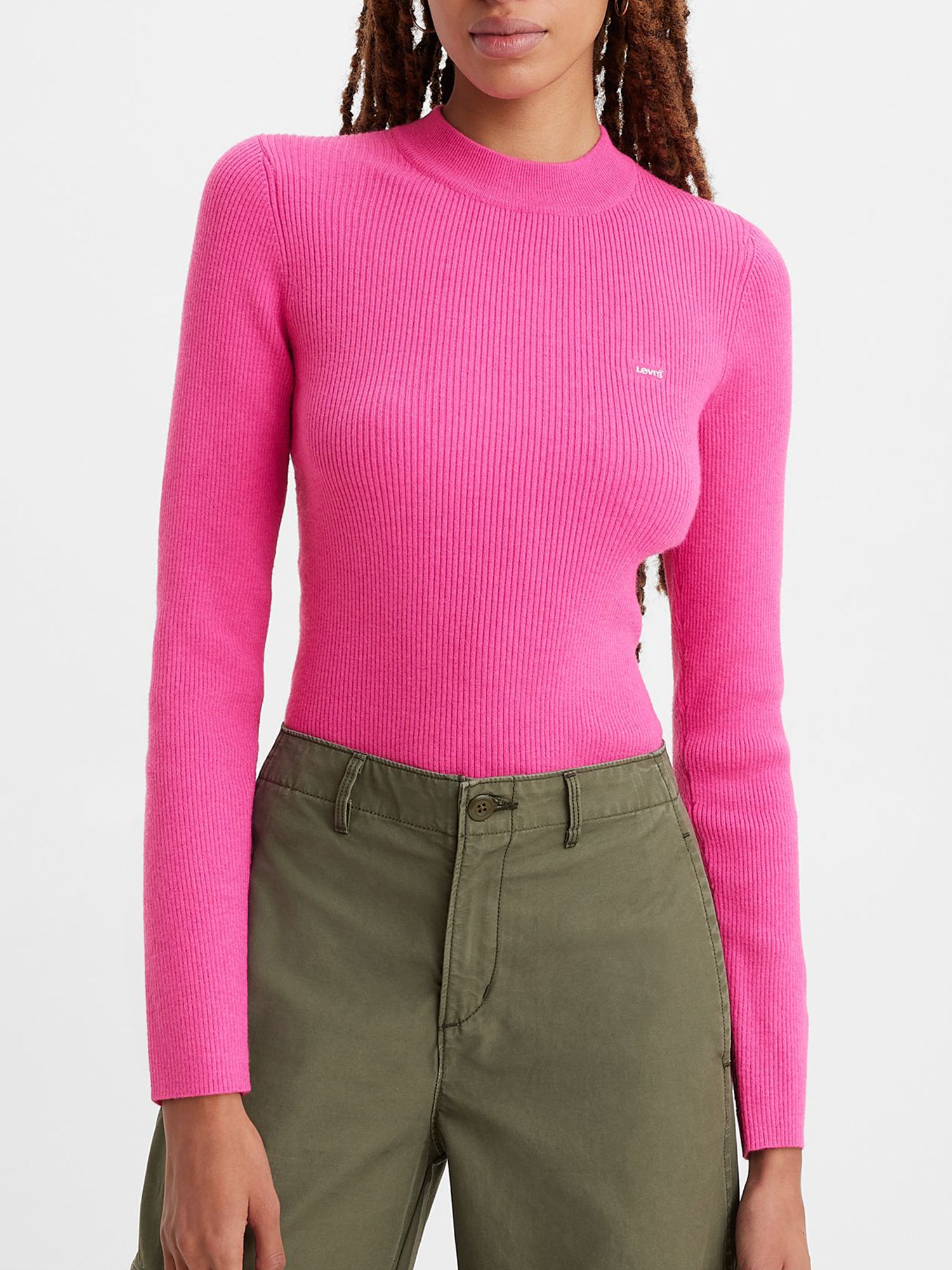 CREWNECK RIB SWEATER