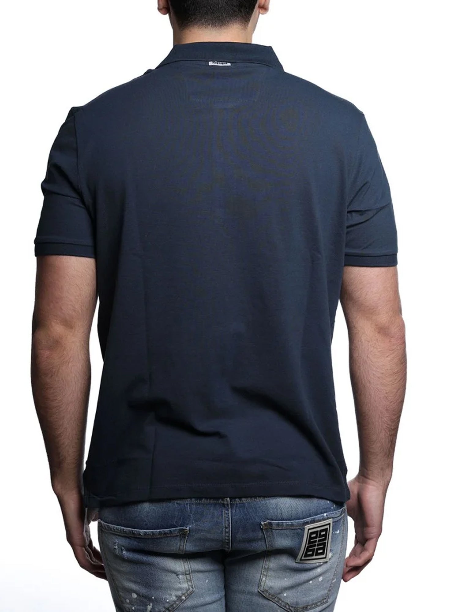 REFRIGUE POLO UOMO NAVY – Coiro Store - Main Image