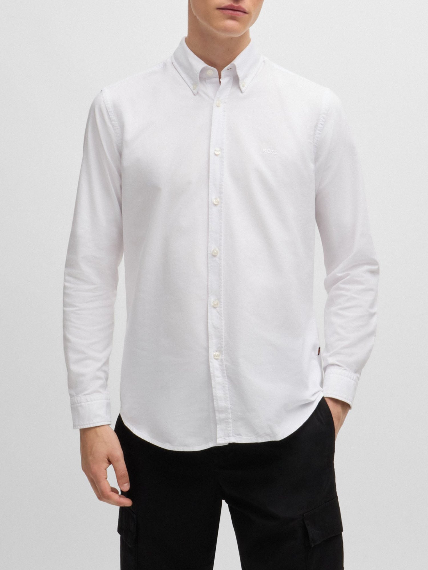 HUGO BOSS CAMICIA RICKERT_M BIANCO