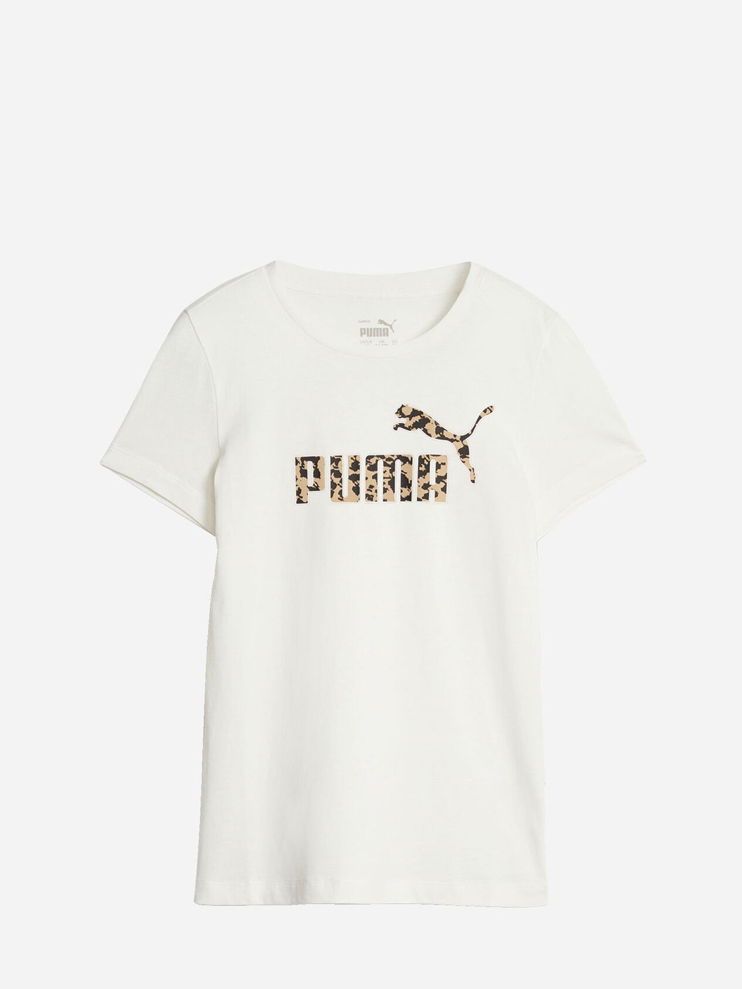 PUMA T-SHIRT MANICHE CORTE GIRL WARM JR BIANCO