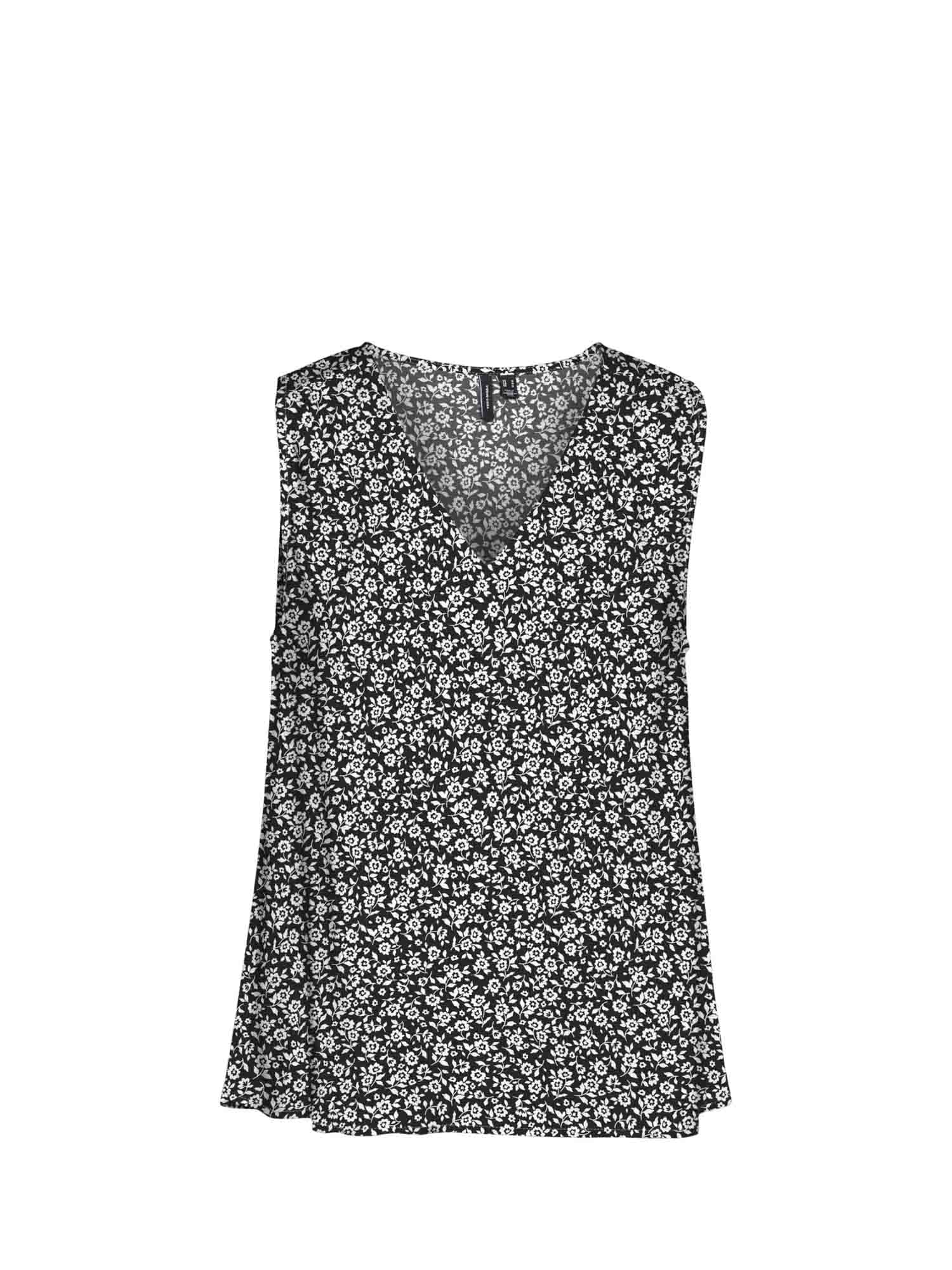 VERO MODA EASY JOY TOP FANTASIA BLACK VOLA