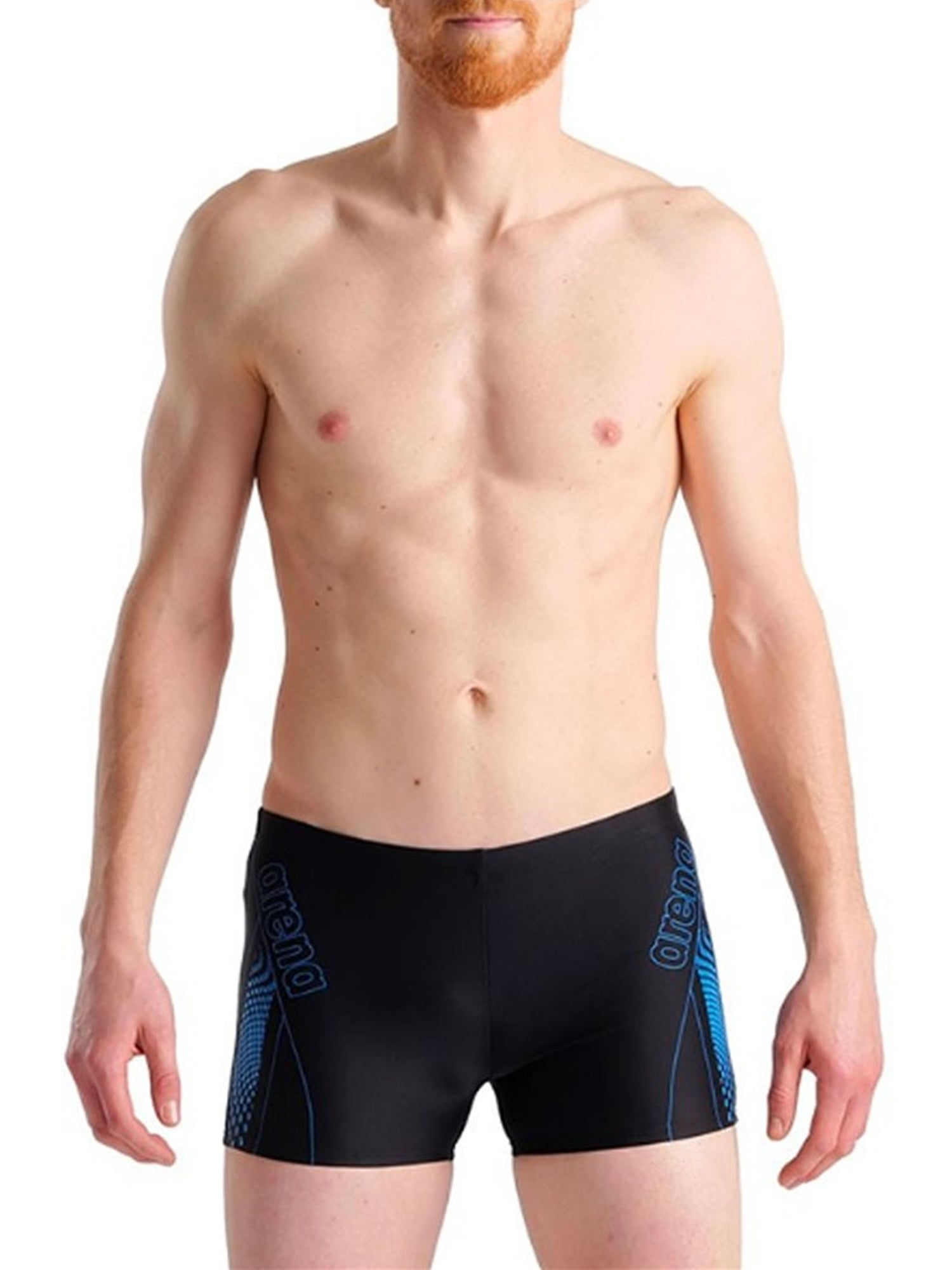 ARENA COSTUME DA BAGNO SHORT GRAPHIC NERO - BLU