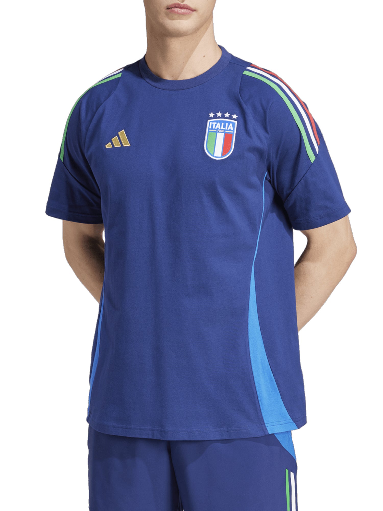 ADIDAS T-SHIRT TIRO 24 COMPETITION BLU