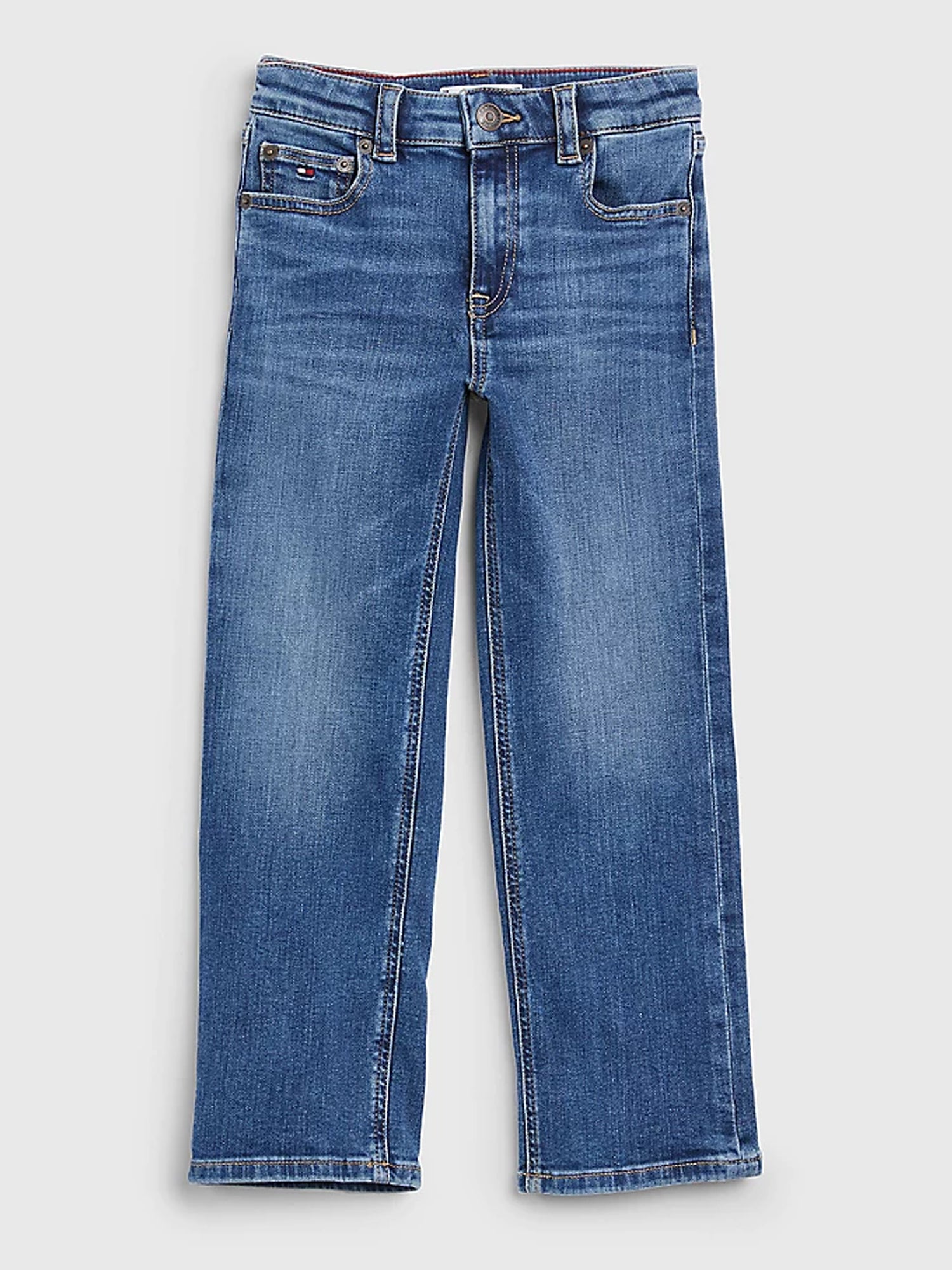 TOMMY HILFIGER JEANS STRAIGHT IN DENIM BLU