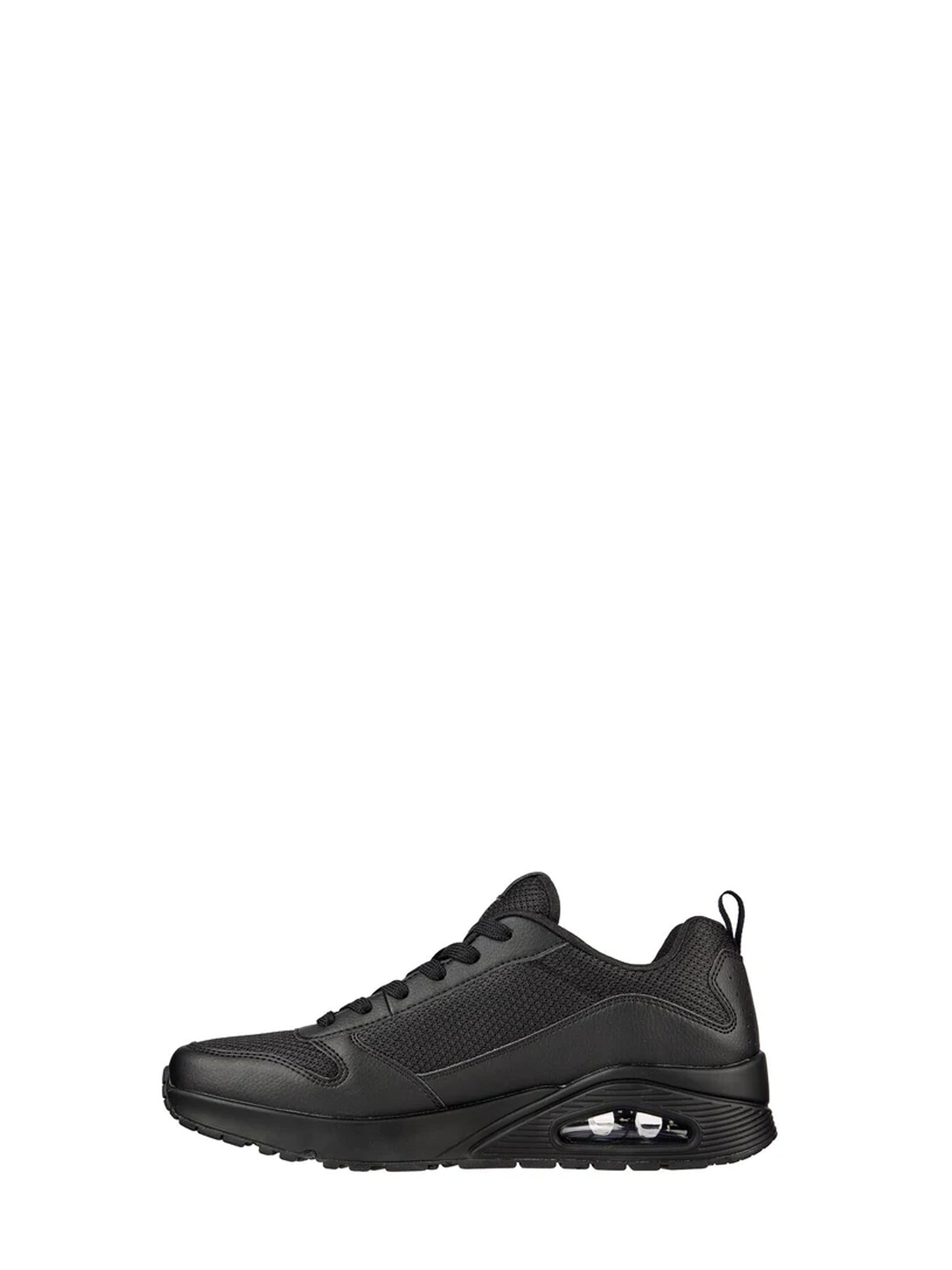 SKECHERS SNEAKERS UNO-FASTIME NERO