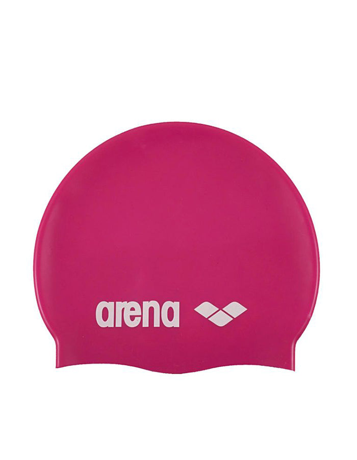 ARENA CUFFIA DA NUOTO CLASSIC SILICONE FUXIA