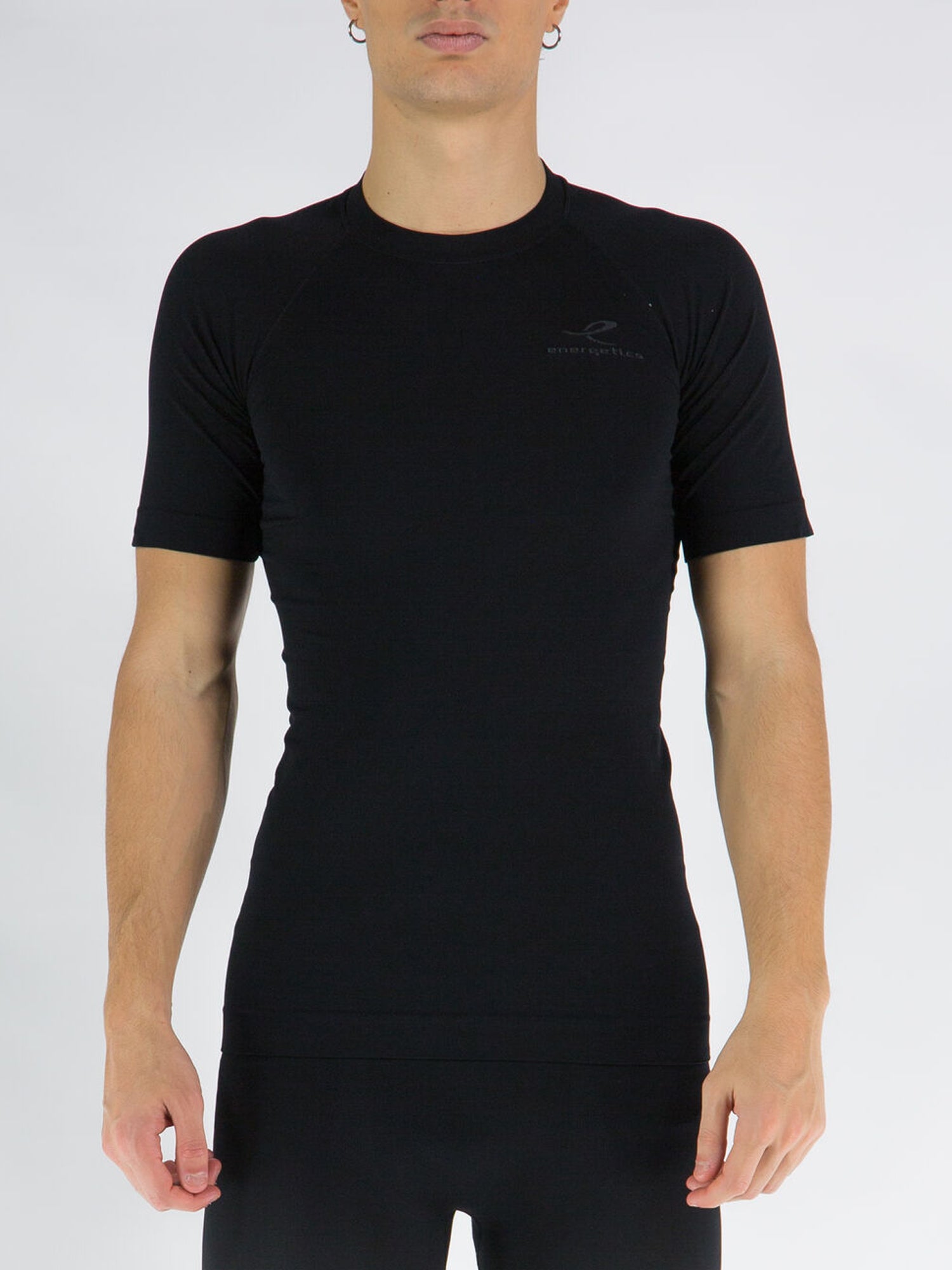 ENERGETICS T-SHIRT MANICHE CORTE TABOR NERO