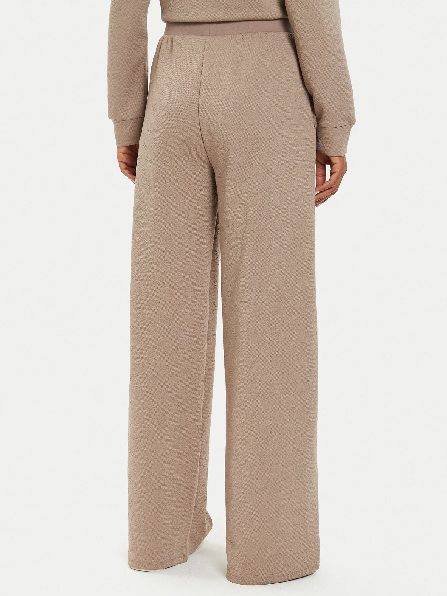 GUESS JEANS PANTALONE PALAZZO BEIGE