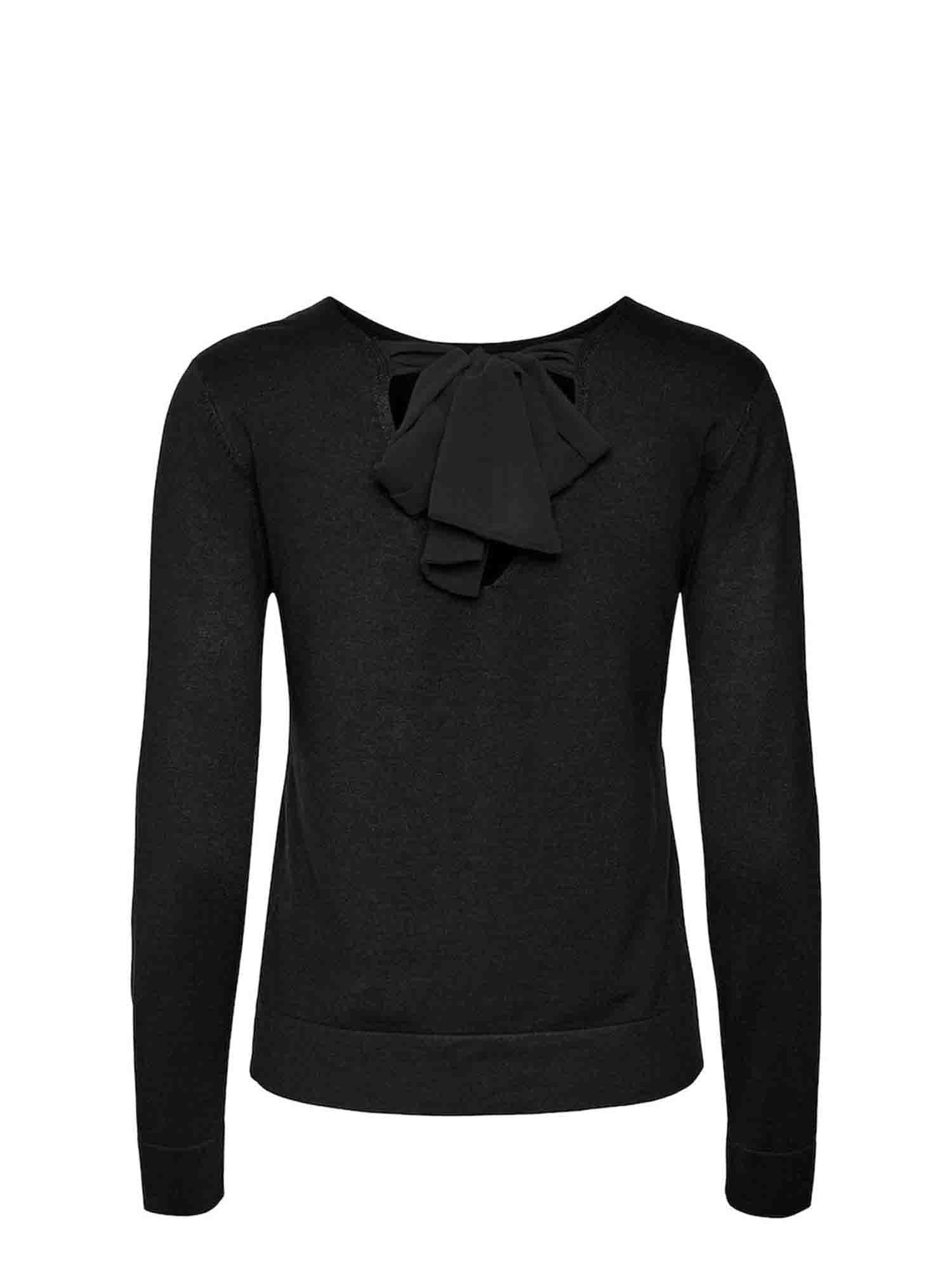 VERO MODA MOLLY MAGLIA GIROCOLLO NERO