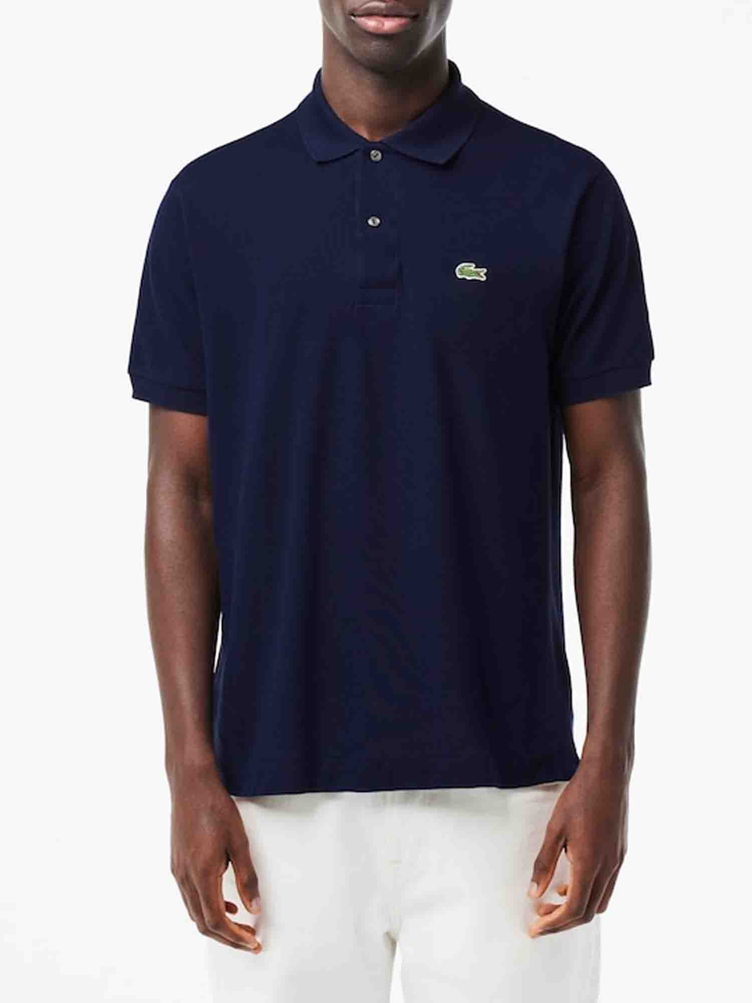 LACOSTE POLO CLASSICA BLU NAVY