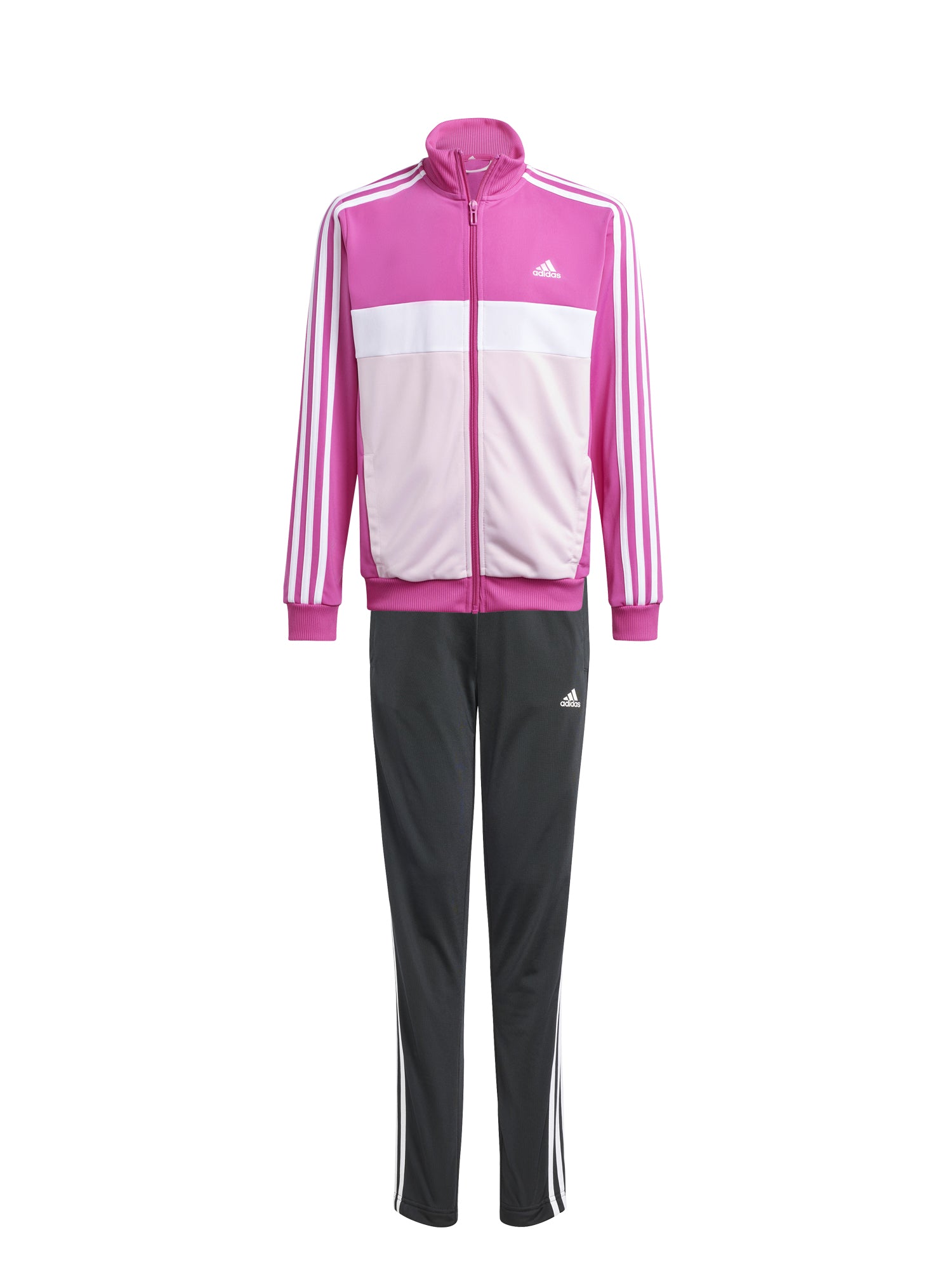 ADIDAS TUTA U 3S TIBERIO TS ROSA - BIANCO - NERO