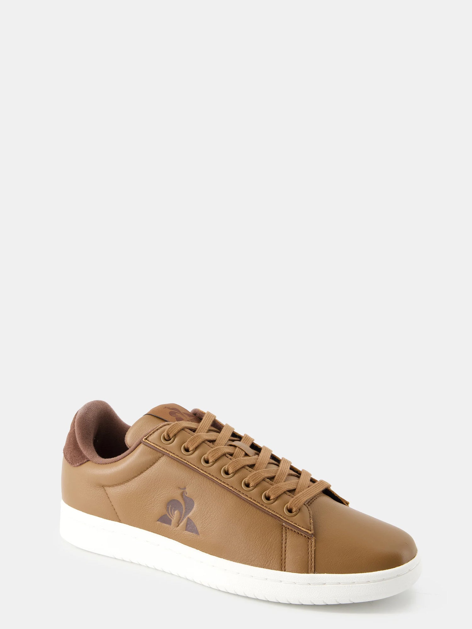 LE COQ SPORTIF SNEAKERS COURT CLEAN MARRONE