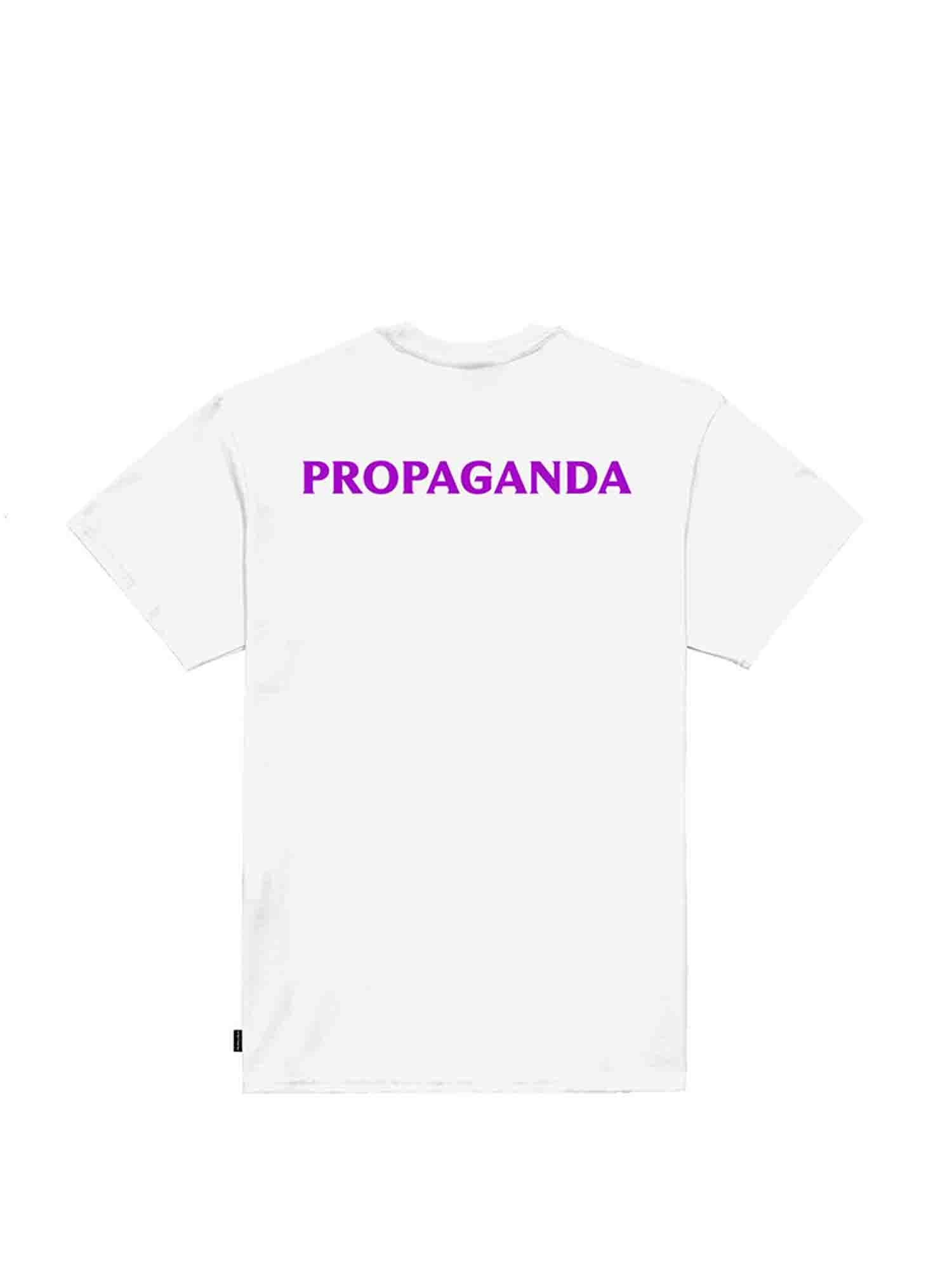 PROPAGANDA T-SHIRT LOGO VENOM BIANCO