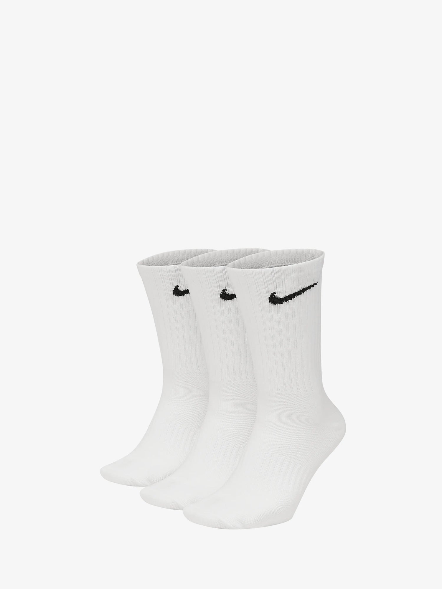 NIKE EVERYDAY CALZE LUNGHEZZA MEDIA 3 PAIA BIANCO