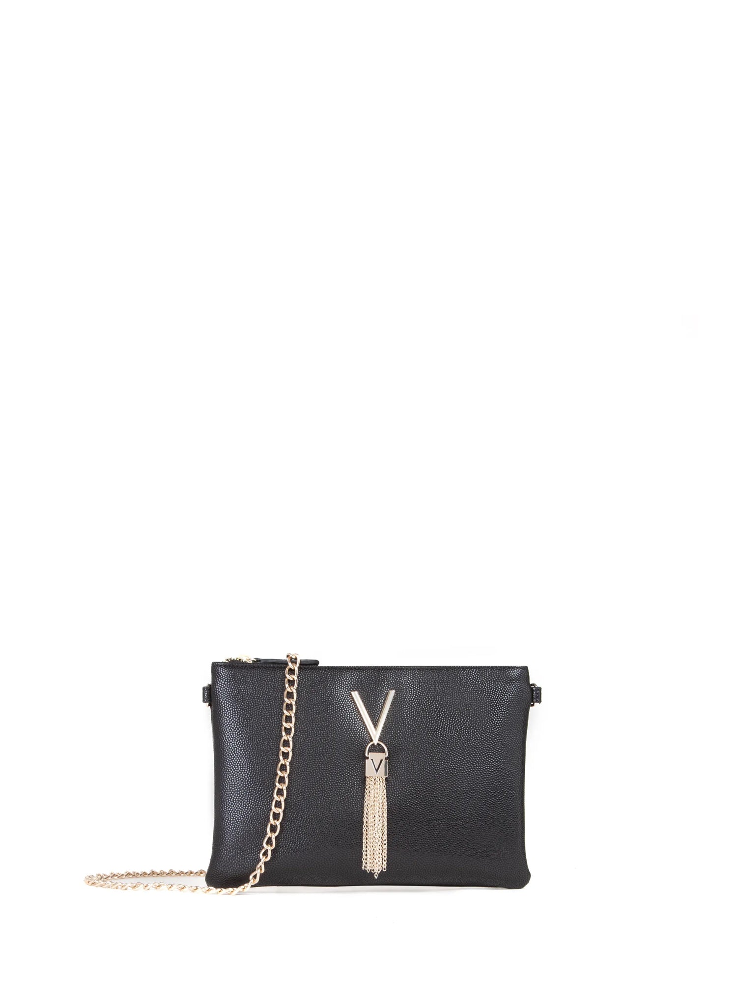 MARIO VALENTINO DIVINA POCHETTE NERO-ORO