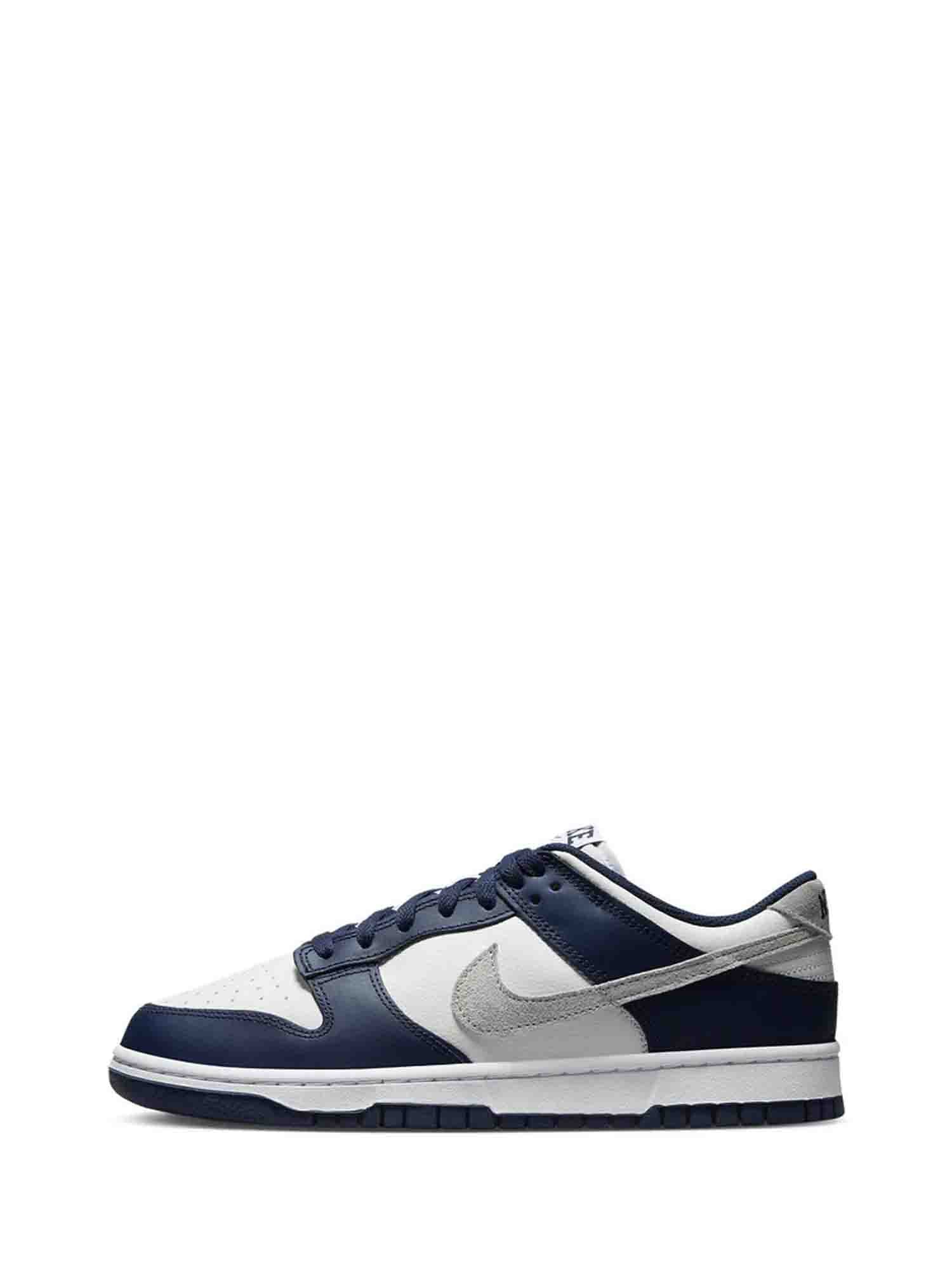 NIKE DUNK LOW SUMMIT SNEAKERS BIANCO-BLU