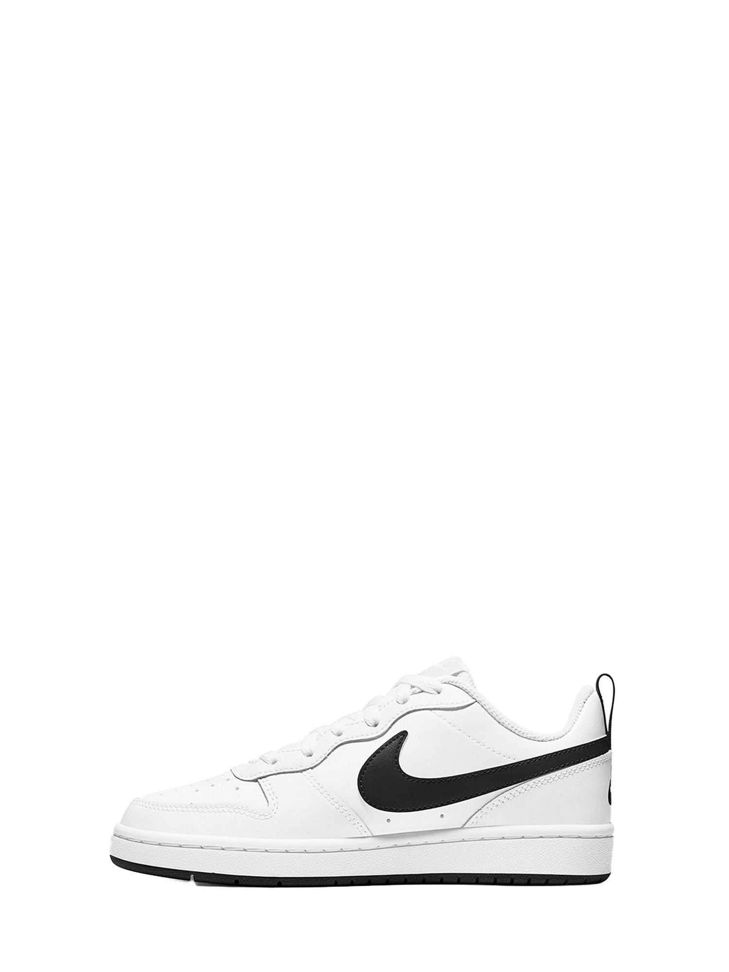 NIKE SNEAKERS COURT BOROUGH LOW 2 BIANCO - NERO