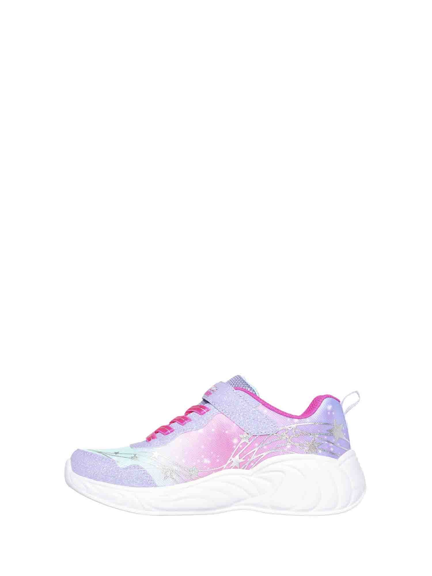 SKECHERS UNICORN DREAMS WISHFUL MAGIC SNEAKERS LAVANDA-ROSA