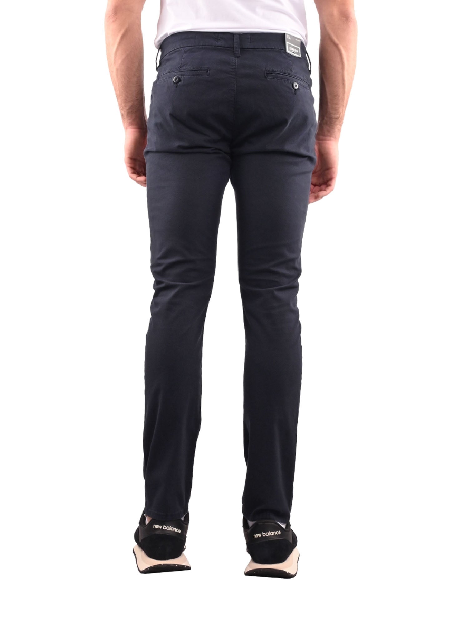 GUESS JEANS PANTALONI CHINO DANIEL BLU