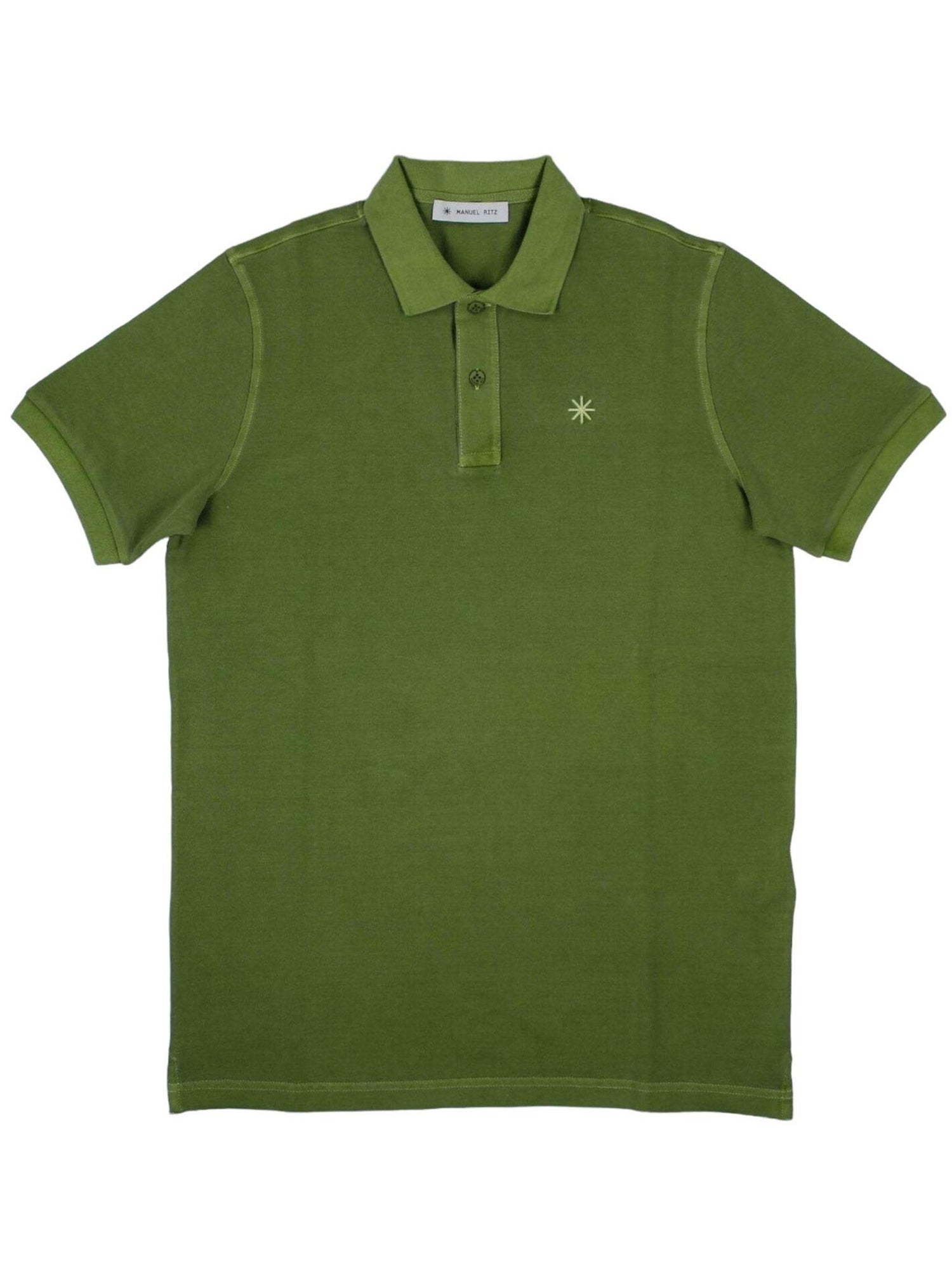 MANUEL RITZ POLO MANICHE CORTE VERDE