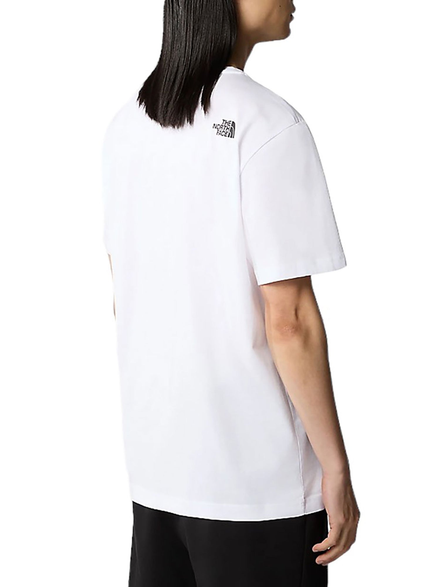 THE NORTH FACE T-SHIRT S/S FINE BIANCO