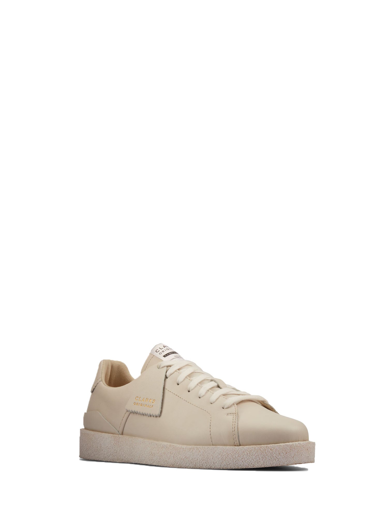 CLARKS SNEAKERS TORMATCH WHITE LEATHER