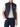 COLMAR ORIGINALS GILET SPORTIVO IN PIUMA BLU