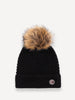 colmar-originals-cappello-donna-con-pelliccia-sintetica-nero