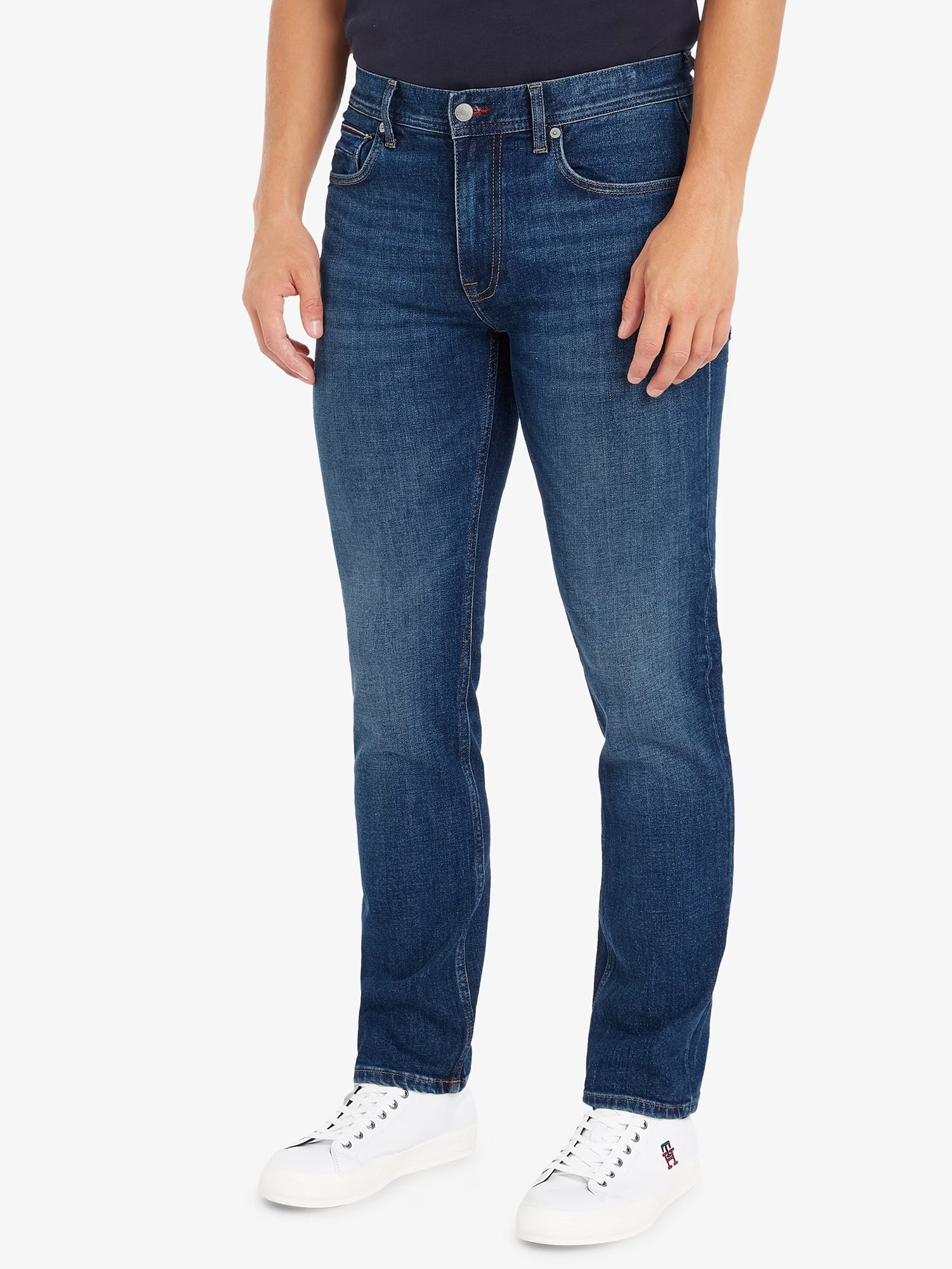 TOMMY HILFIGER JEANS STRAIGHT DENTON IN DENIM BLU